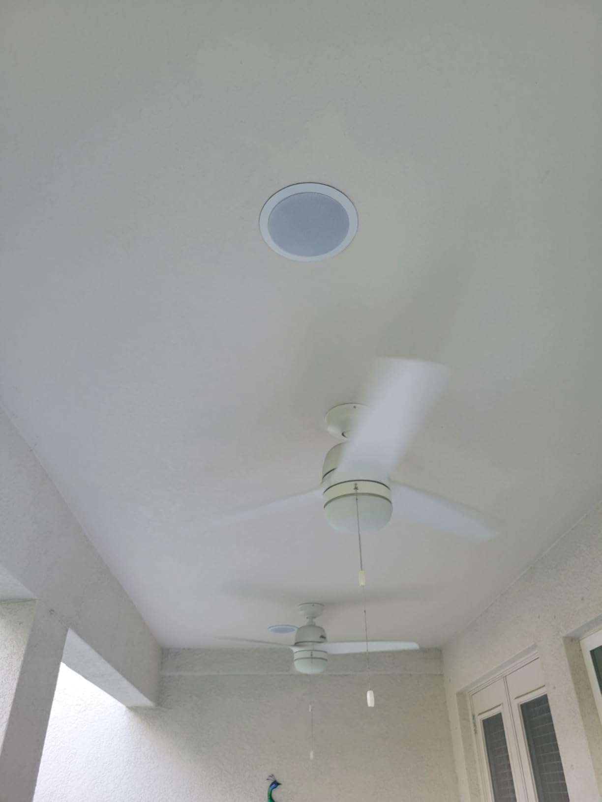 Herdio 5.25 Inch Bluetooth Ceiling Speakers Home Recessed Speaker System 300 Watts Suitable for Humid,Kitchen,Bedroom,Bathroom,Covered Patio (A Pair) customer photo 2