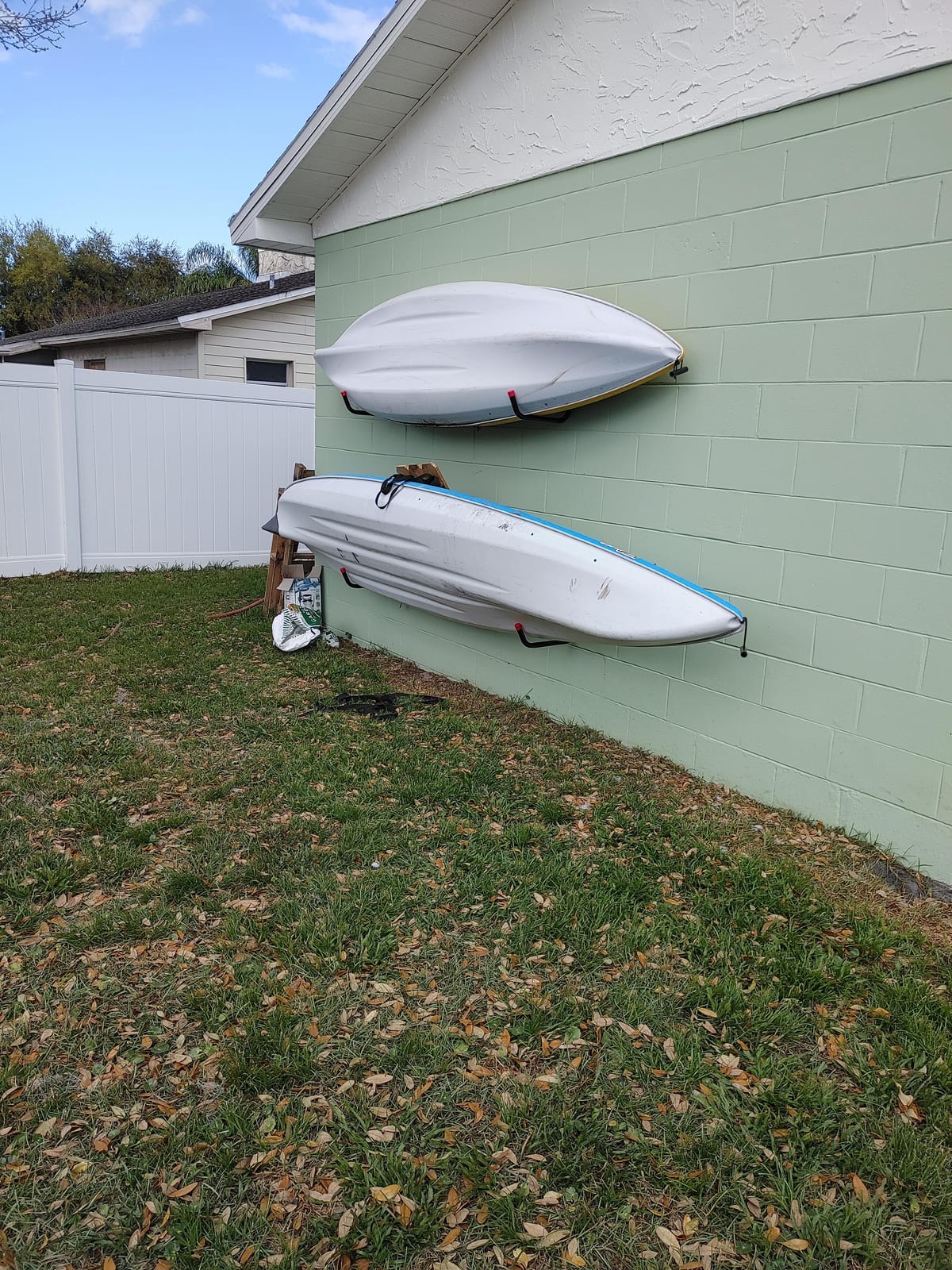 Heavy Duty Garage Storage Hooks,15Inch Jumbo Arm Kayak Wall Hangers 100 LB Capacity, Steel Canoe Rack for Outdoor or Indoor customer photo 1