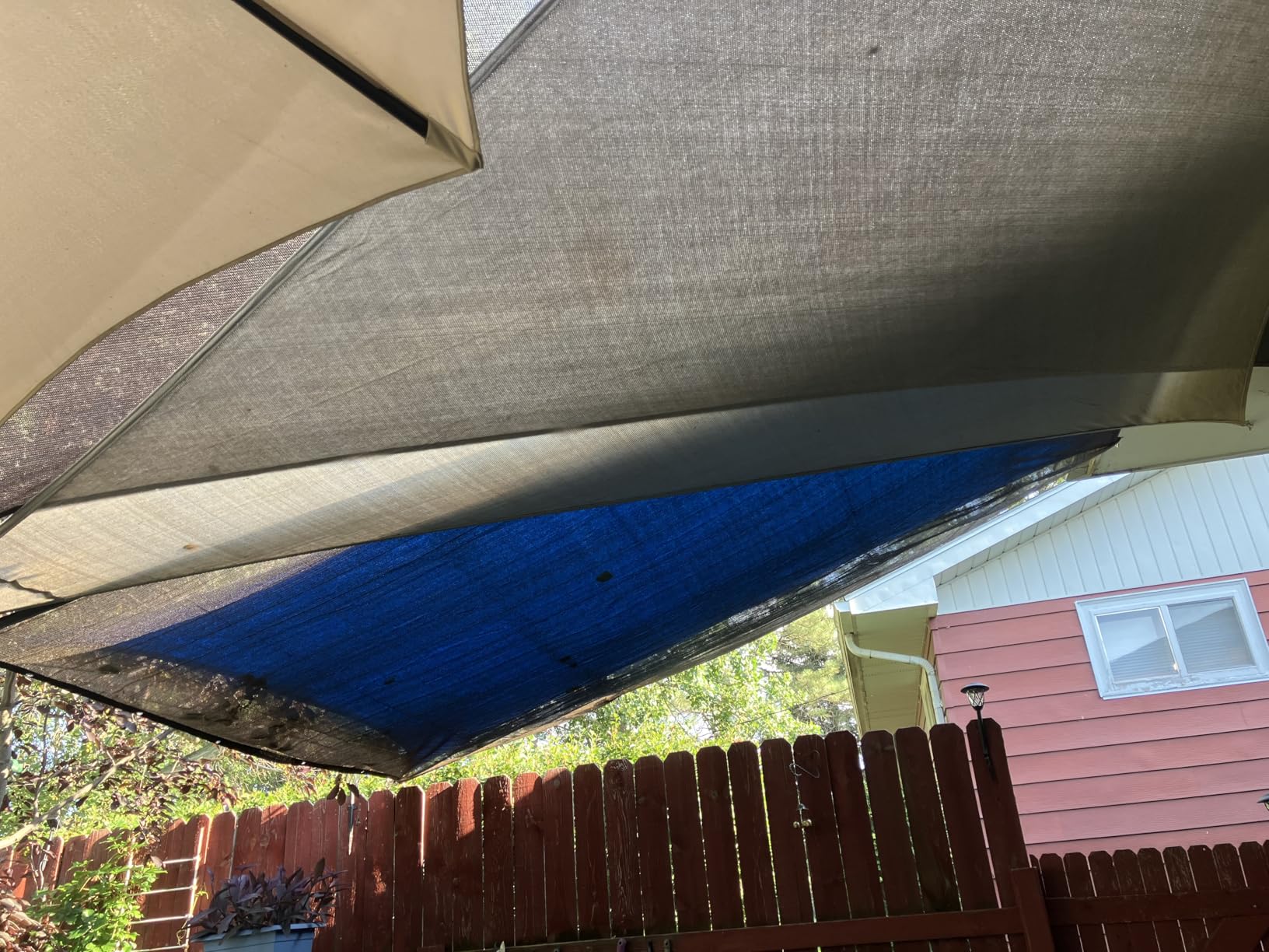 Asteroutdoor Sun Shade Sail Rectangle 10' x 13' UV Block Canopy for Patio Backyard Lawn Garden Outdoor Activities, Sand customer photo 1