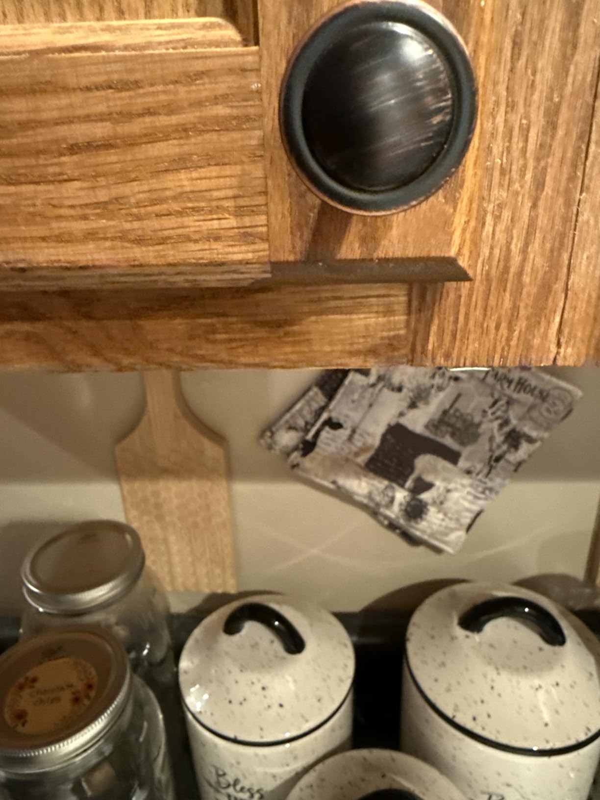 Ravinte Matte Black Round Cabinet Knobs,Zinc Pulls,1-1/4 Inch,30 Pack customer photo 2