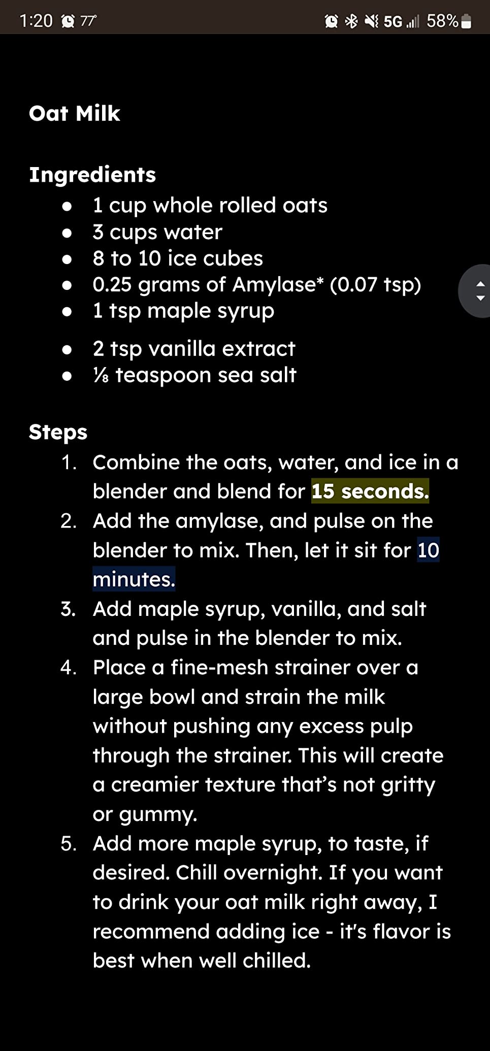Chef’n Nut Milk Maker with Glass Carafe – Make Homemade Almond, Oat, Hazelnut, Soy, Coconut Milk – Includes Mesh Filter, Spill-Proof Lid, Recipe Book – Easy to Use, Dishwasher Friendly customer photo 1