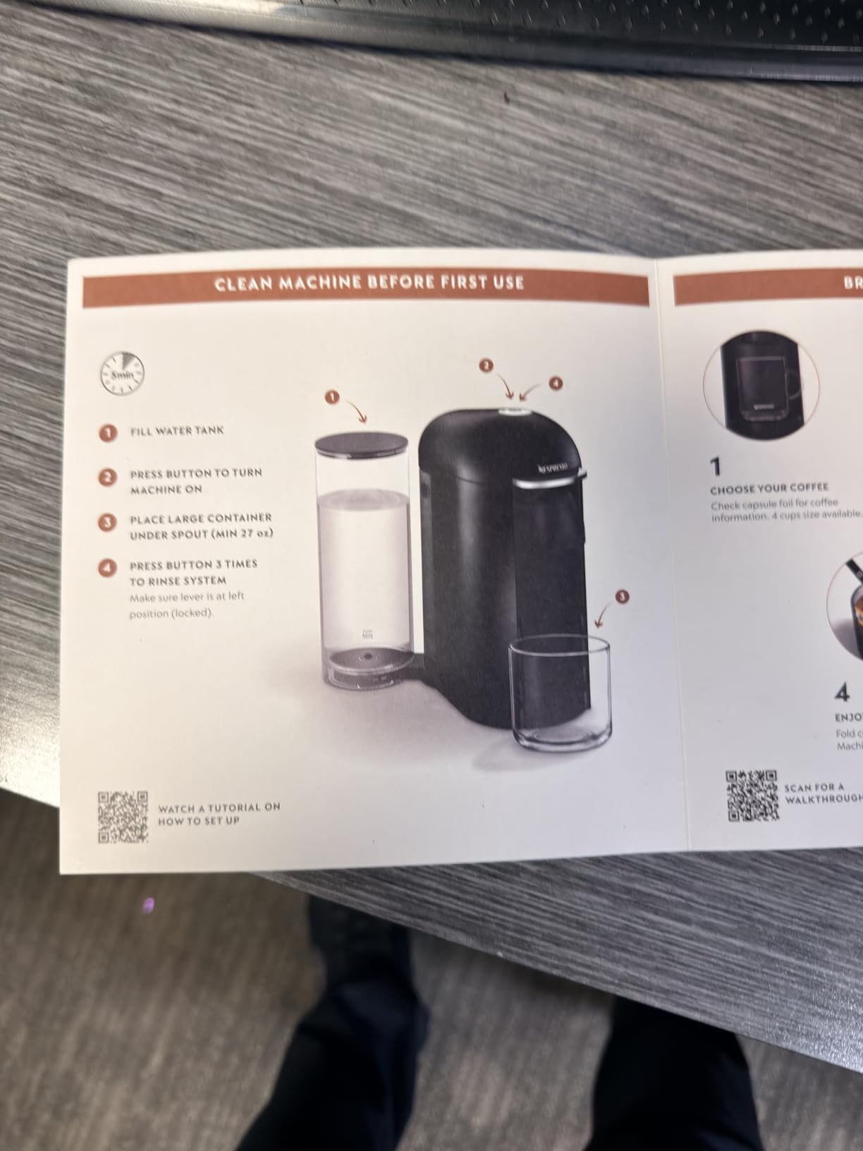 Nespresso Vertuo Next Coffee Machine with Milk Frother, White customer photo 2