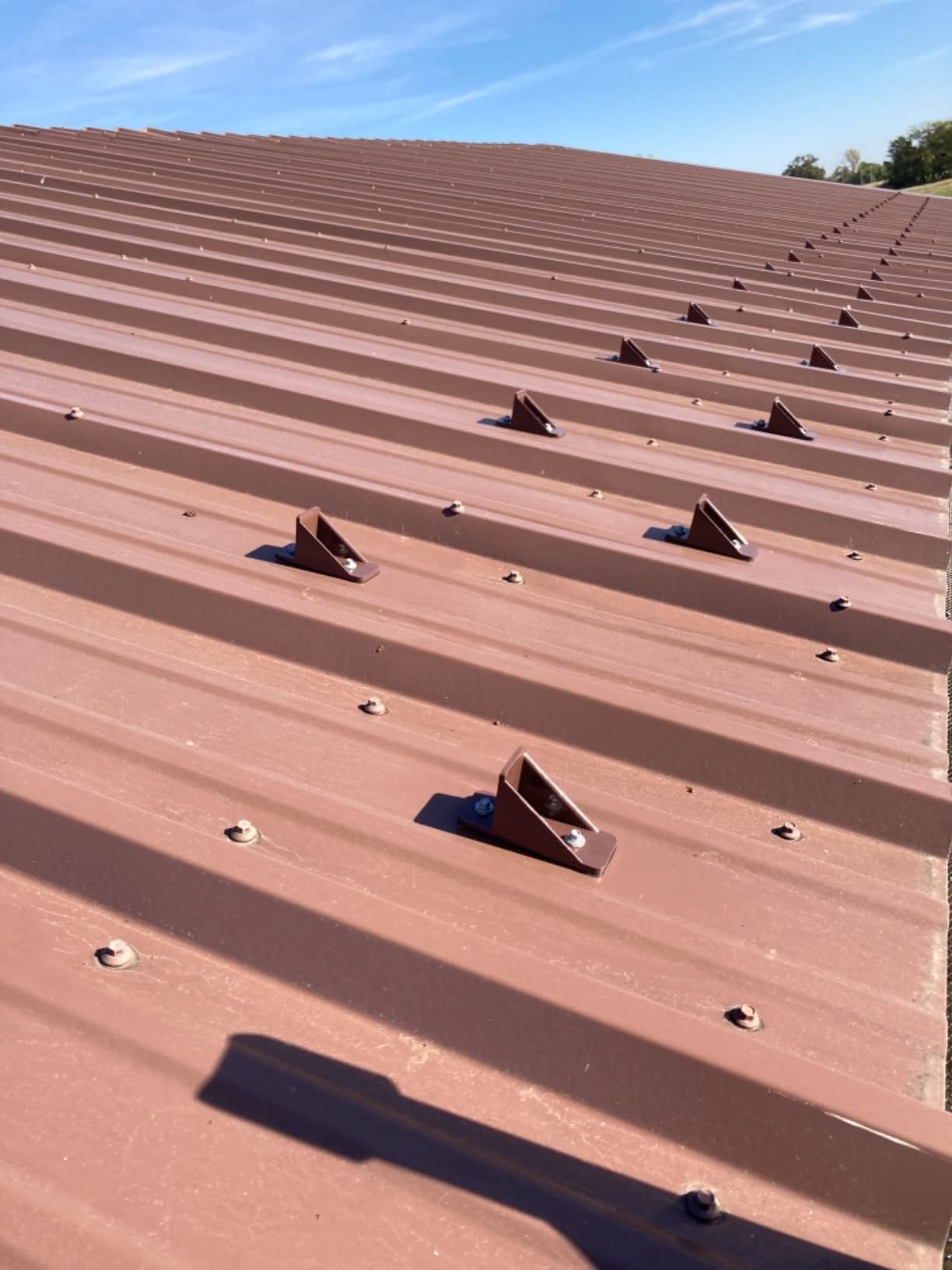 50 Pack Snow Guards for Metal Roofs - Includes Perfect Seal Gaskets & Screws - Heavy-Duty Polycarbonate Snow & Ice Stops - Prevents Sliding Snow | Black | Made in USA customer photo 2