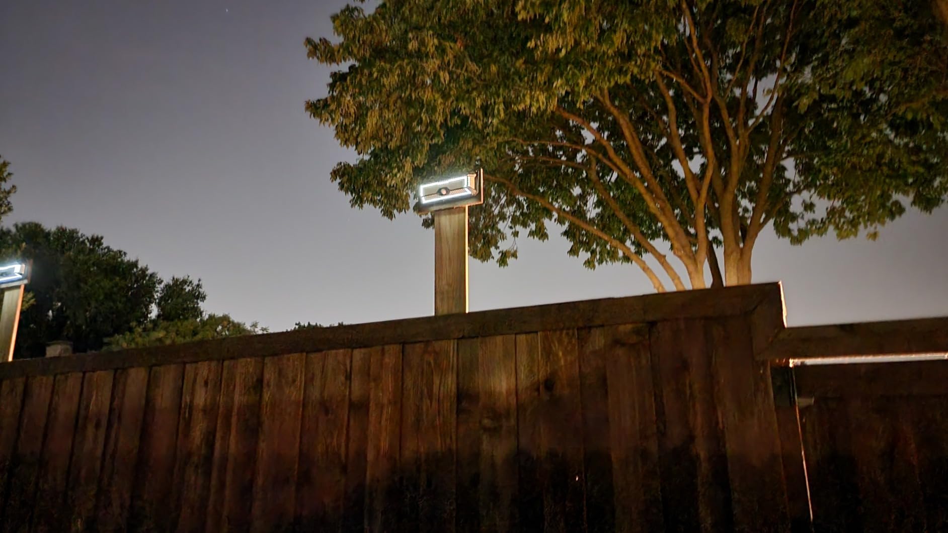 Solar Outdoor Lights - 4000Lm 268 LED Motion Sensor Lights Outdoor, IP65 Waterproof Led Security Lights Bright Solar Wireless Flood Wall Lights with 3 Optional Modes and 4 Wide Angle (2 Pack) customer photo 2