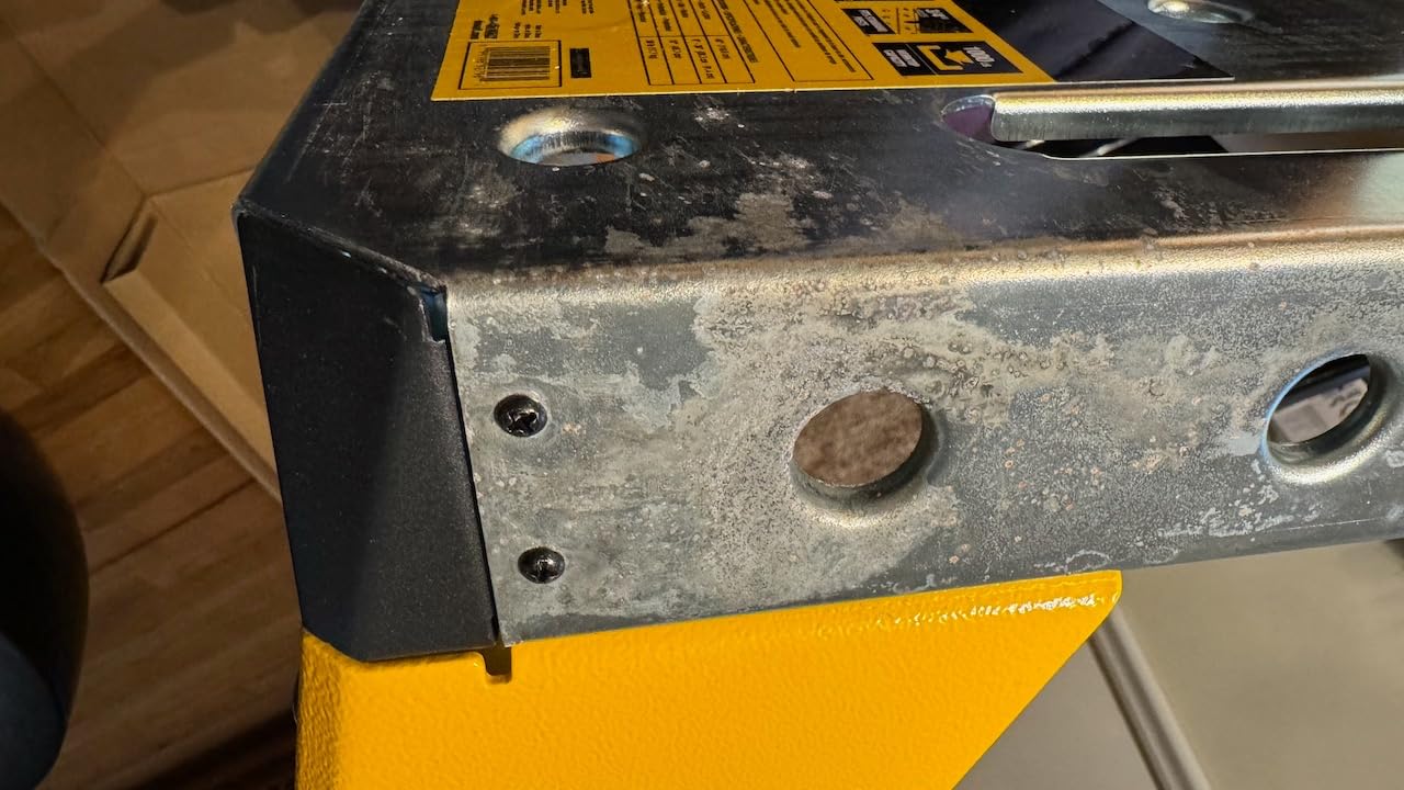 DEWALT 46 in. x 18 in. Adjustable Height Portable Folding Steel Welding Table and Workbench DXMF4618WT customer photo 1