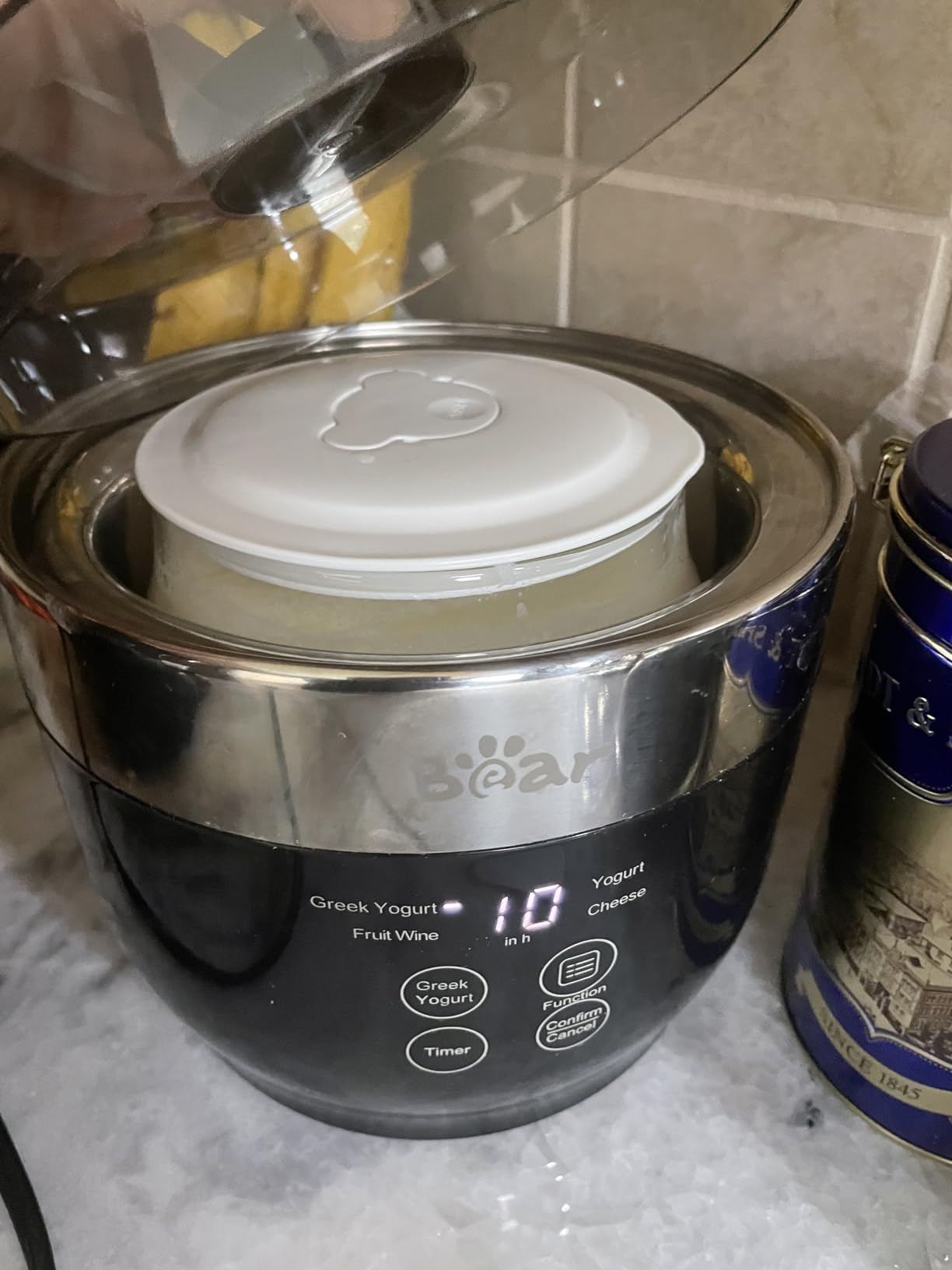 Bear Yogurt Maker, Greek Yogurt Maker Machine with Strainer&Timer Control customer photo 2