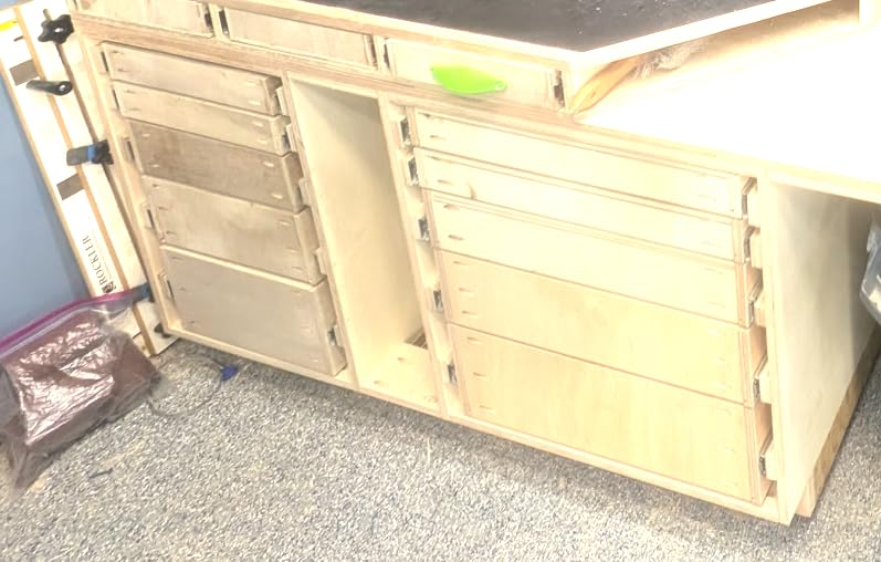 10 Pairs of 22 Inch Full Extension Side Mount Drawer Slides customer photo 2