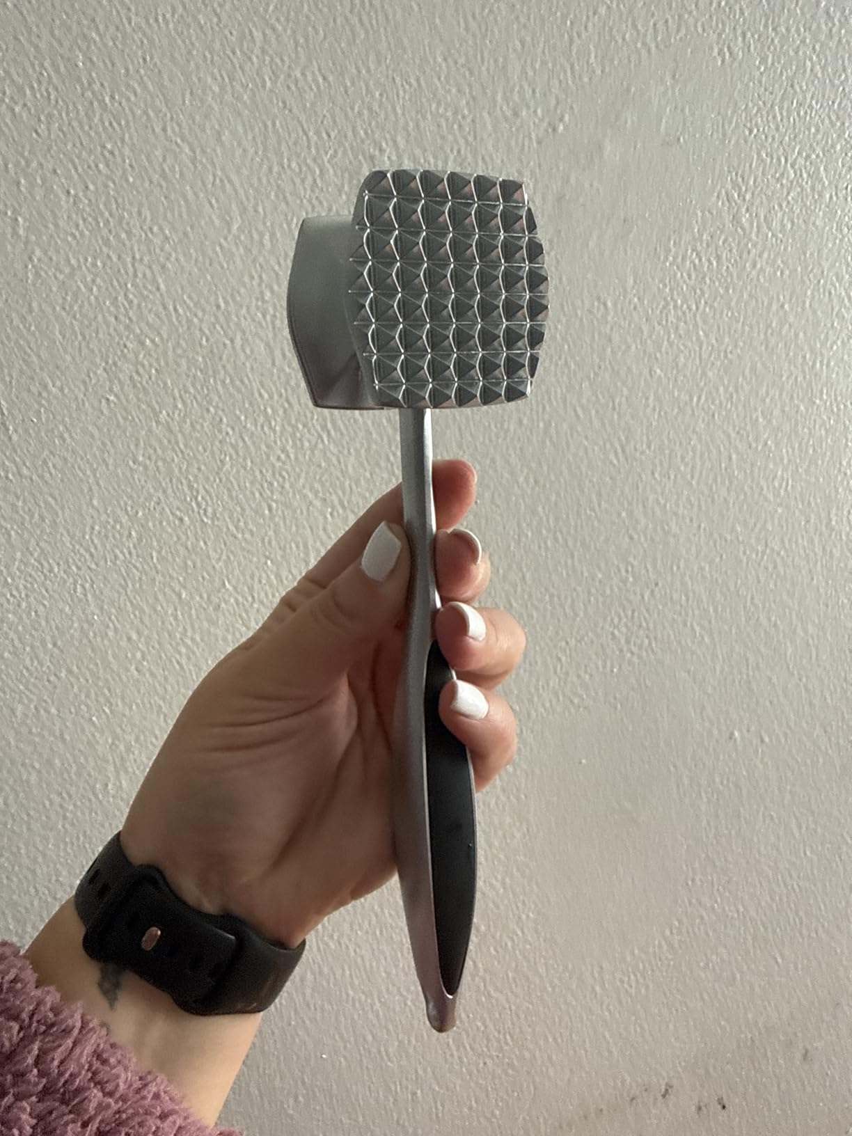 Aliglow Meat Tenderizer Hammer Tool Pounder For Tenderizing Beef Poultry customer photo 2