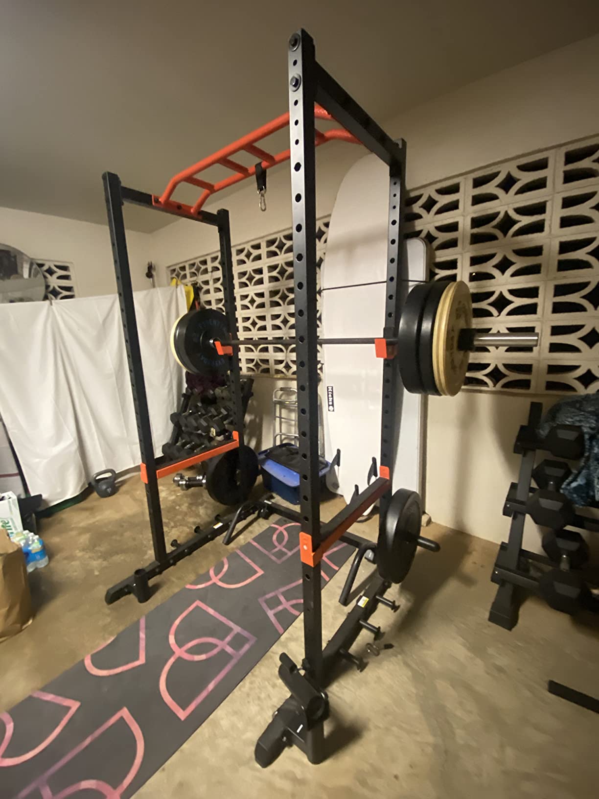 Sunny Health & Fitness Full Size Power Cage for Home Gym Training customer photo 2