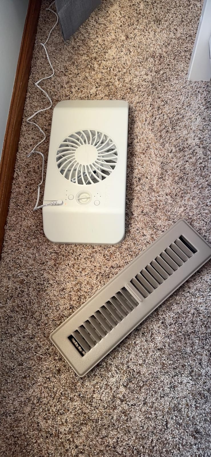 Suncourt Register Booster Fan for Floor Vents, Quiet Vent Fan (HC600) customer photo 1