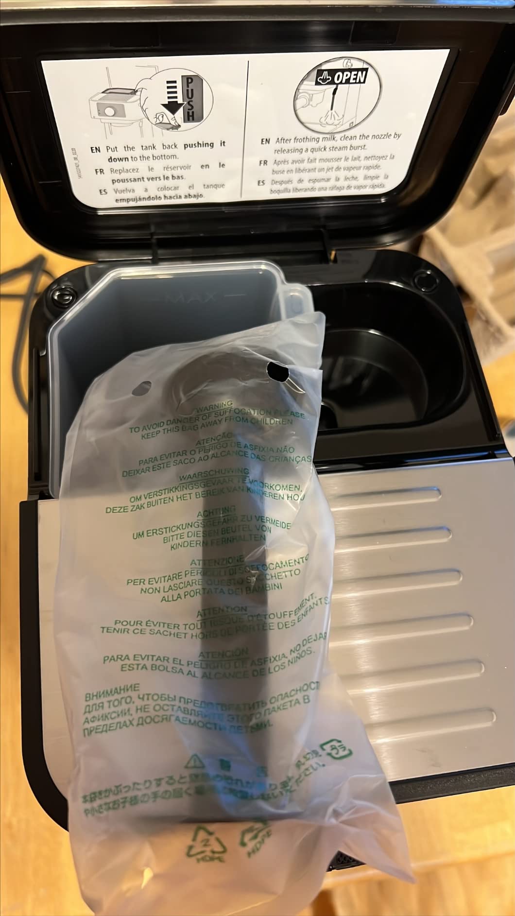 De'Longhi Stilosa Compact Manual Espresso Machine, Manual Milk Frother customer photo 1