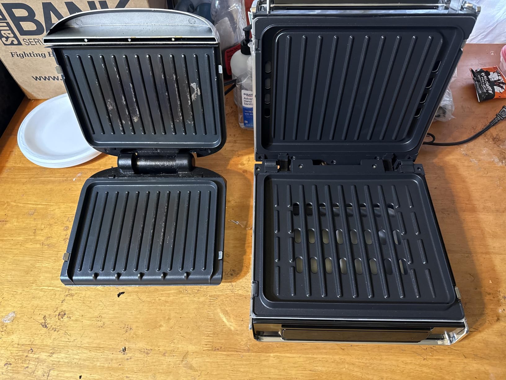 George Foreman Smokeless - Digital Smart Select, Family Size (4-6 Servings), Stainless Steel, GRD6090B customer photo 2