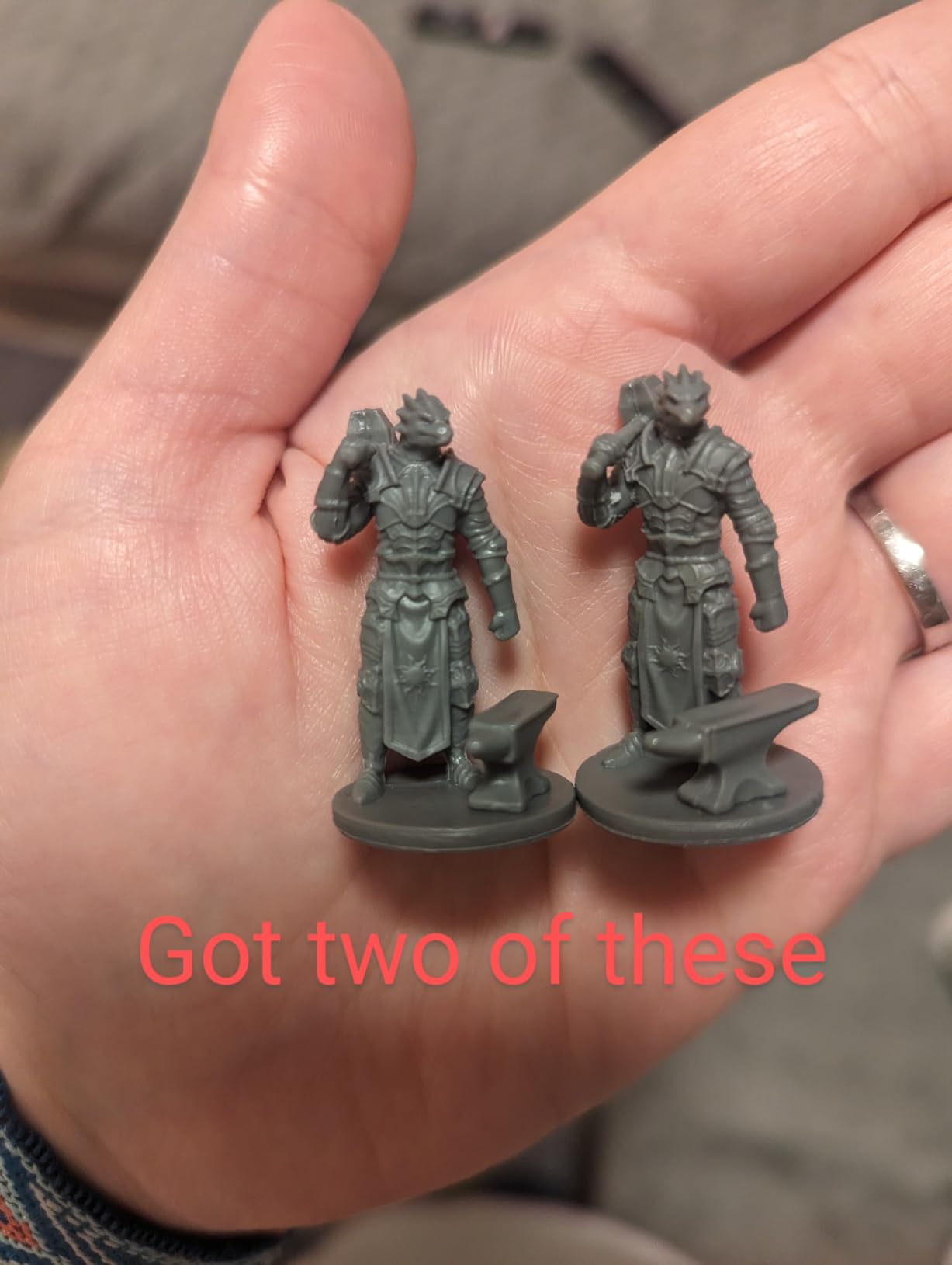 Wildspire Heroes, NPC Animal Companions & Troll King for DND Miniatures Bulk 28mm-32mm Unpainted Paintable Dungeons and Dragons Minis Pathfinder Figures for Fantasy Tabletop Roleplaying Games like D&D customer photo 1