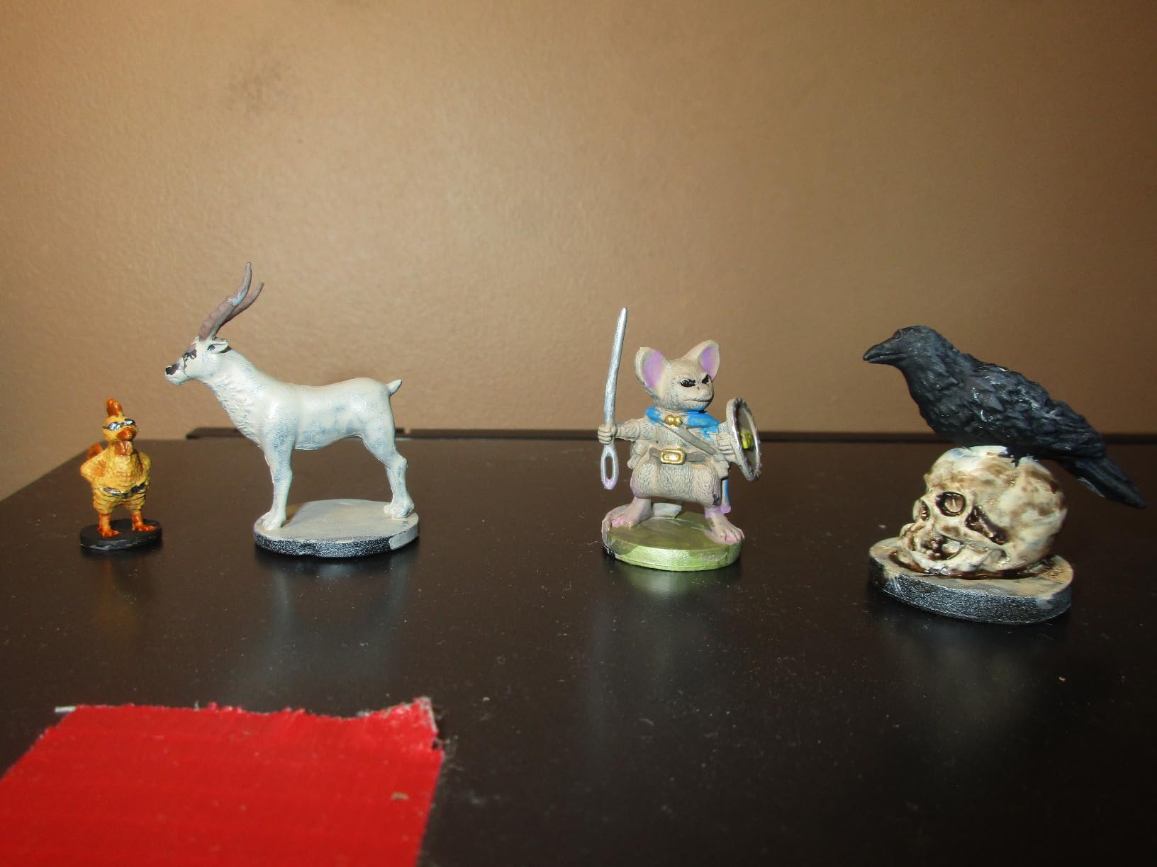 Wildspire Heroes, NPC Animal Companions & Troll King for DND Miniatures Bulk 28mm-32mm Unpainted Paintable Dungeons and Dragons Minis Pathfinder Figures for Fantasy Tabletop Roleplaying Games like D&D customer photo 2