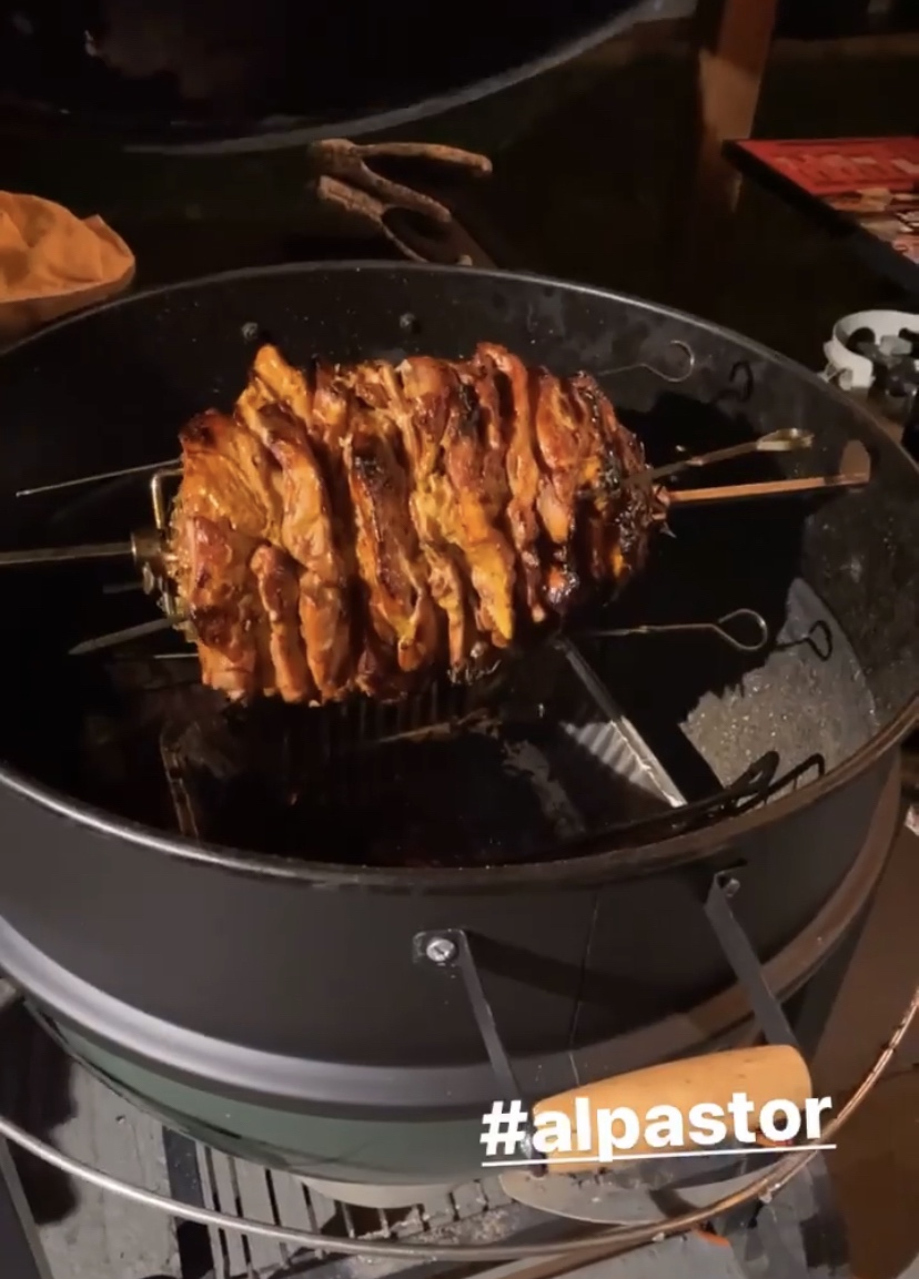 SHINESTAR Upgraded Steel Weber Kettle Rotisserie Ring Kit Barbecue Tool Kit customer photo 1
