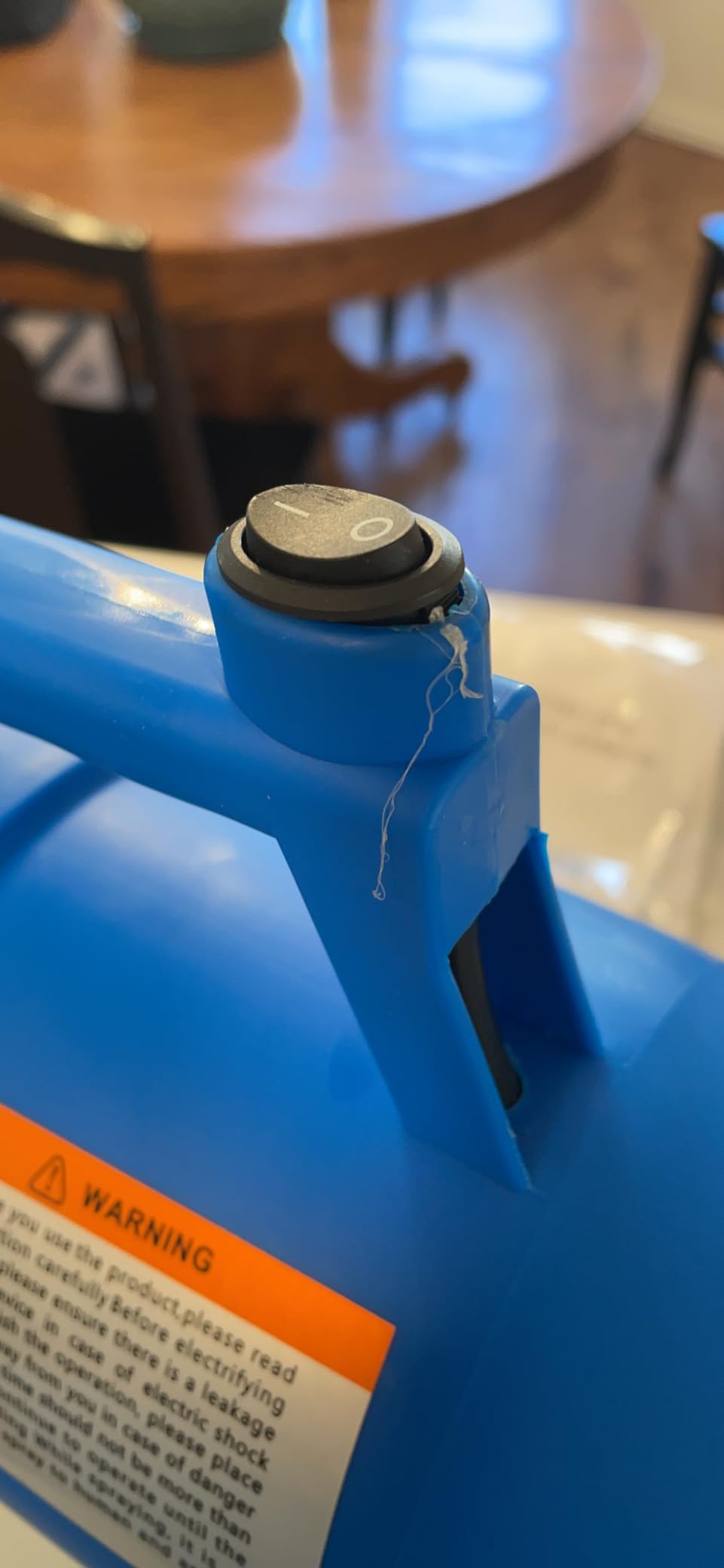 Electric ULV Portable Fogger Sprayer Machine 4.5L (1.2 Gallon) Cold Fogger Machine Spraying Distance 30ft customer photo 2