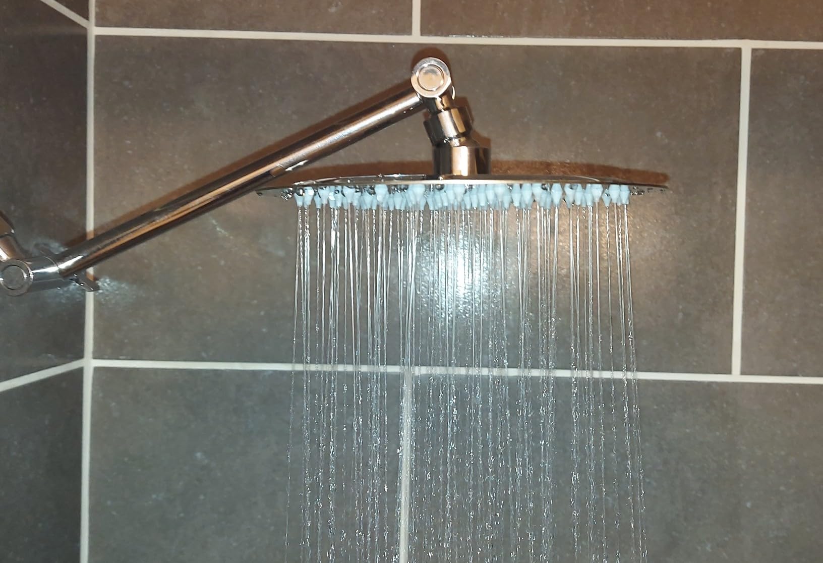 NearMoon Rain Shower Head, Ultra-Thin Design-Pressure Boosting, Awesome Some Experience, High Flow Stainless Steel Rainfall Head (10 Inch, Chrome Finish) customer photo 1