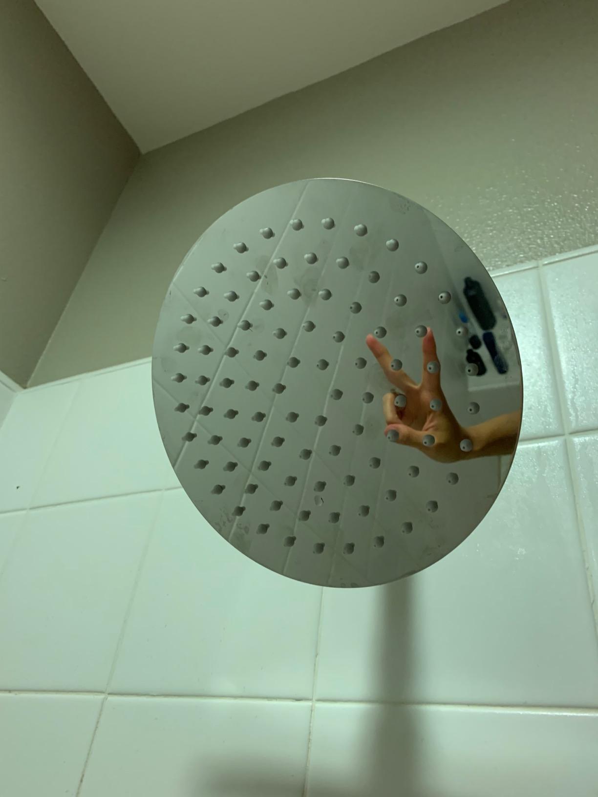 NearMoon Rain Shower Head, Ultra-Thin Design-Pressure Boosting, Awesome Some Experience, High Flow Stainless Steel Rainfall Head (10 Inch, Chrome Finish) customer photo 2