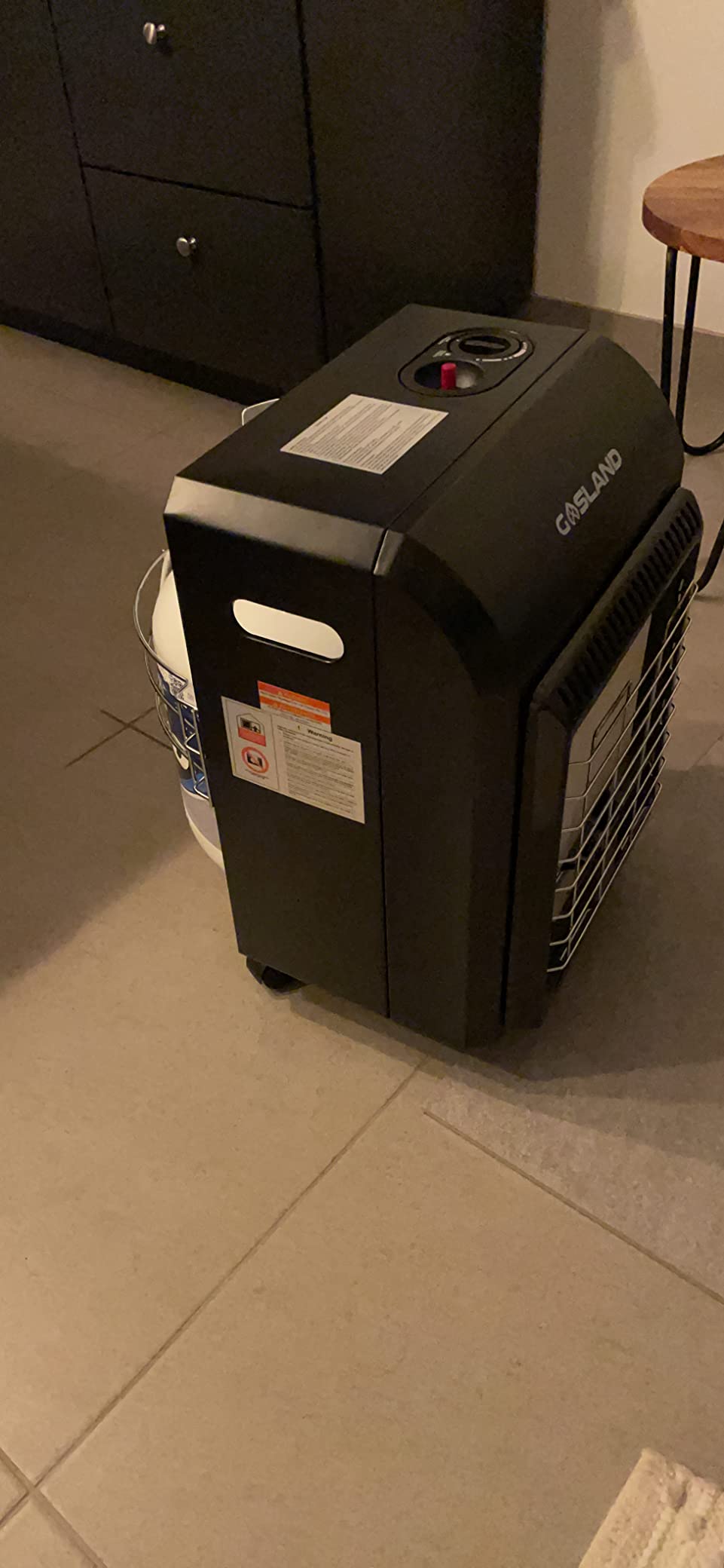 Gasland MHA18BN Propane Radiant heater, 18,000 BTU Warm Area up to 450 sq. ft, Portable LP Gas Heater for Garages, Workshops and Construction Sites, Ultra Quiet Propane Heater with LP Regulator Hose customer photo 1