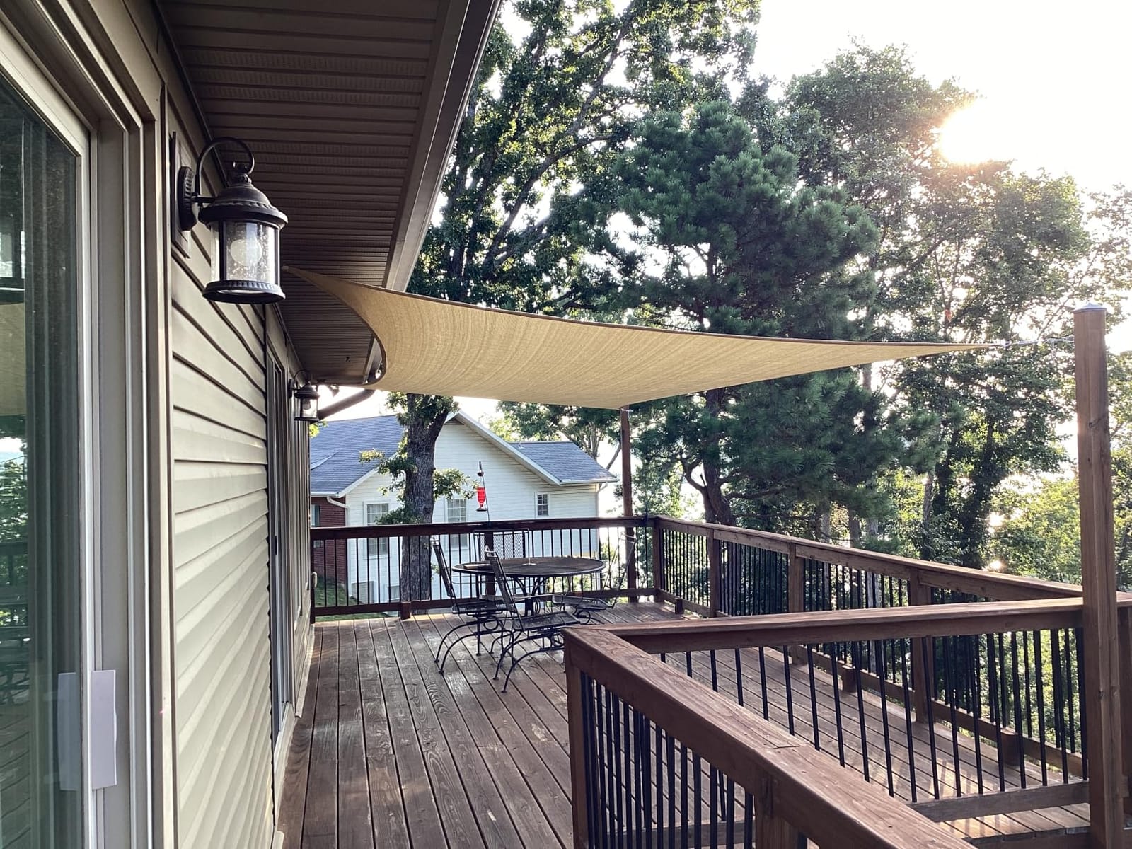 ColourTree 10' x 20' Beige Rectangle Sun Shade Sail for Backyard customer photo 1