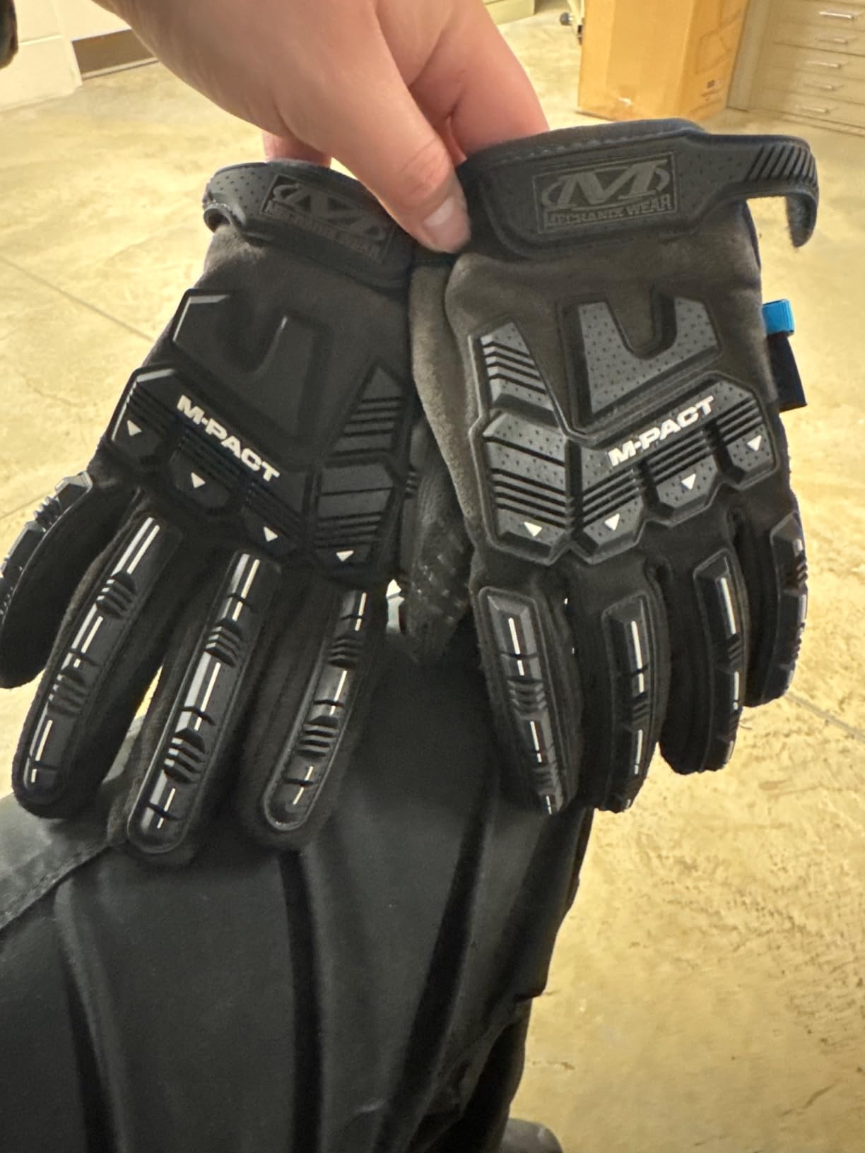 Mechanix Wear ColdWork M-Pact Winter Work Gloves Black/Grey X-Large customer photo 2