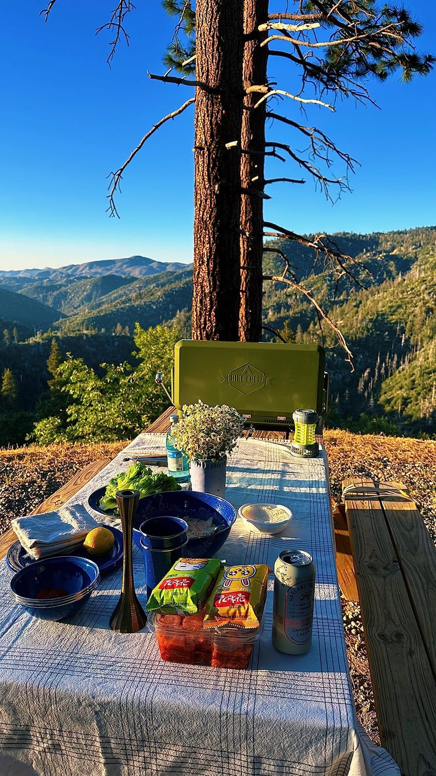 Hike Crew 2-in-1 Gas Camping Stove and Griddle, Portable Propane Burner w/Integrated Igniter & Stainless Drip Tray | Built-in Carrying Handle, Foldable Legs & Wind Panels | Includes Regulator customer photo 2