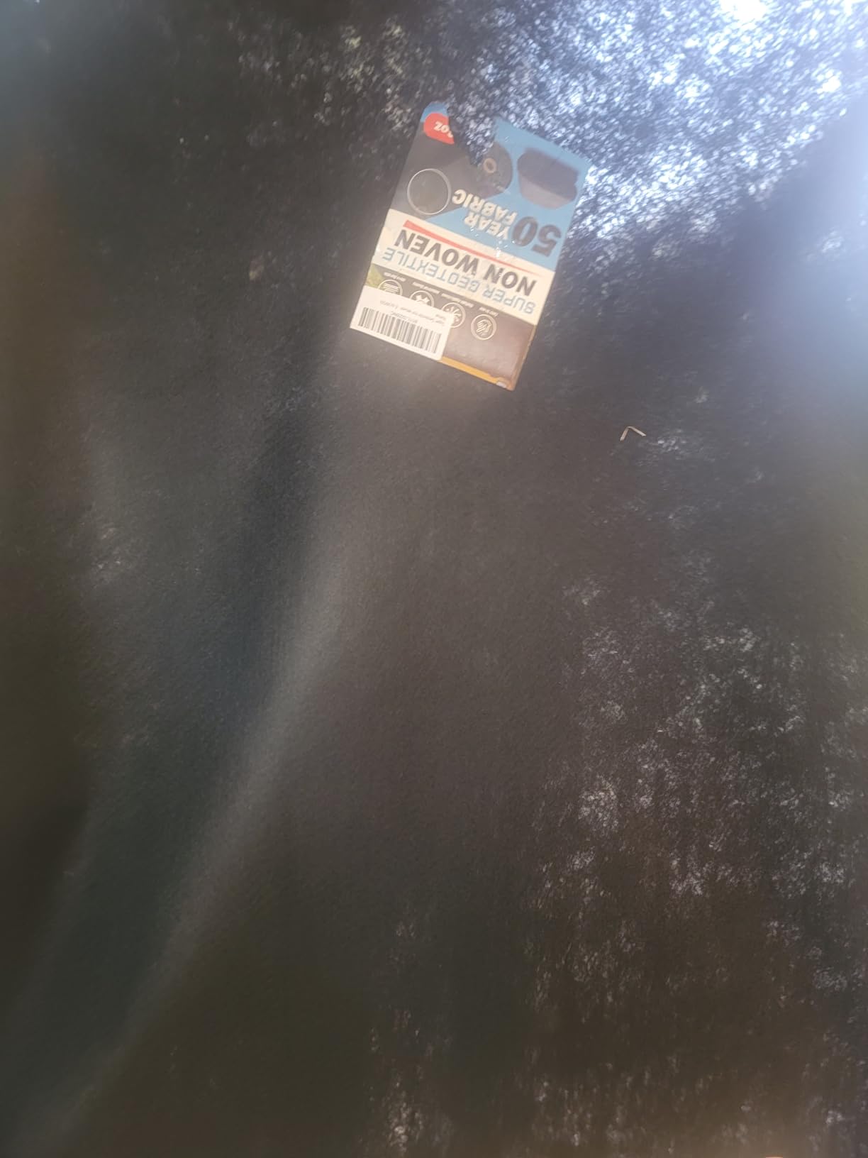 Super Geotextile 4, 6, 8 oz Non Woven Fabric for Landscaping, French Drains, Underlayment, Erosion Control, Construction Projects - 4 oz (3X50) customer photo 1