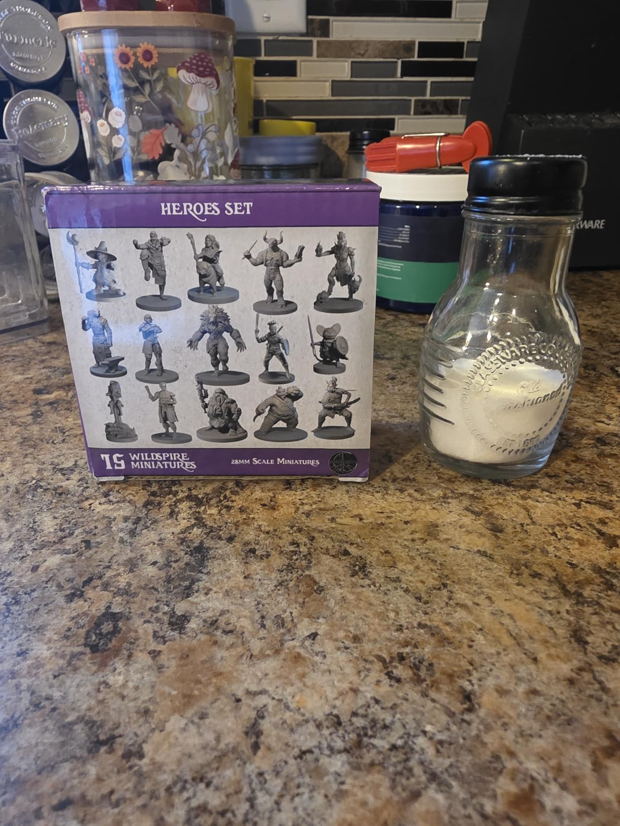 Wildspire Hero, Player-Character, NPC DND Miniatures, 28mm32mm Unpainted D&D Minis Dungeons & Dragons Figures D D Bulk Pathfinder Fantasy Tabletop Fantasy Minis Set customer photo 1