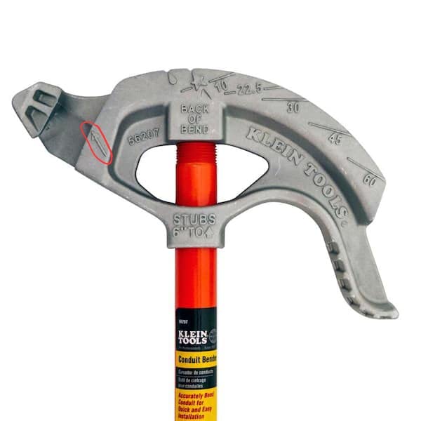 Klein Tools 51607 Aluminum Conduit Bender Full Assy, 3/4 EMT, 1/2 RMC & IMC customer photo 1