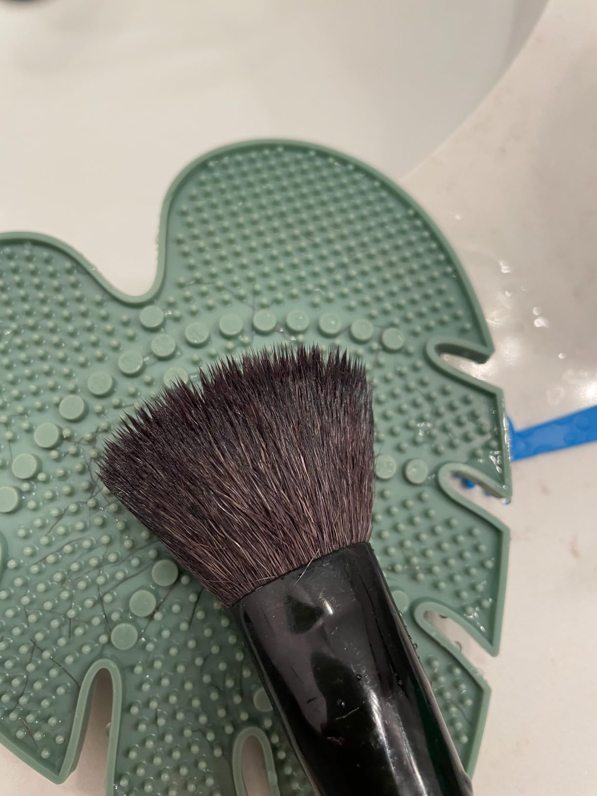 EcoTools Brush Cleaner Mat + Deep Clean Shampoo Bundle, 2 Piece Set customer photo 1