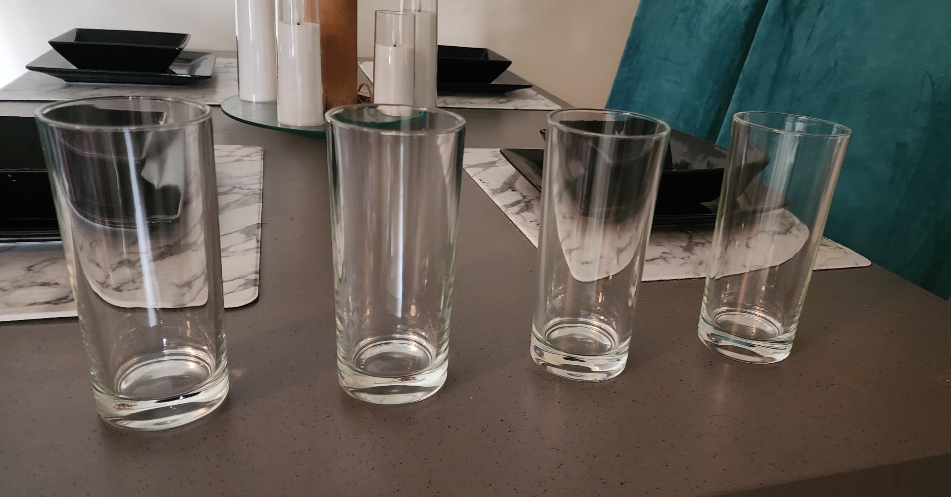 Godinger Whiskey Glasses, Bourbon Rocks Cocktail Set of 4, Made in Italy customer photo 1