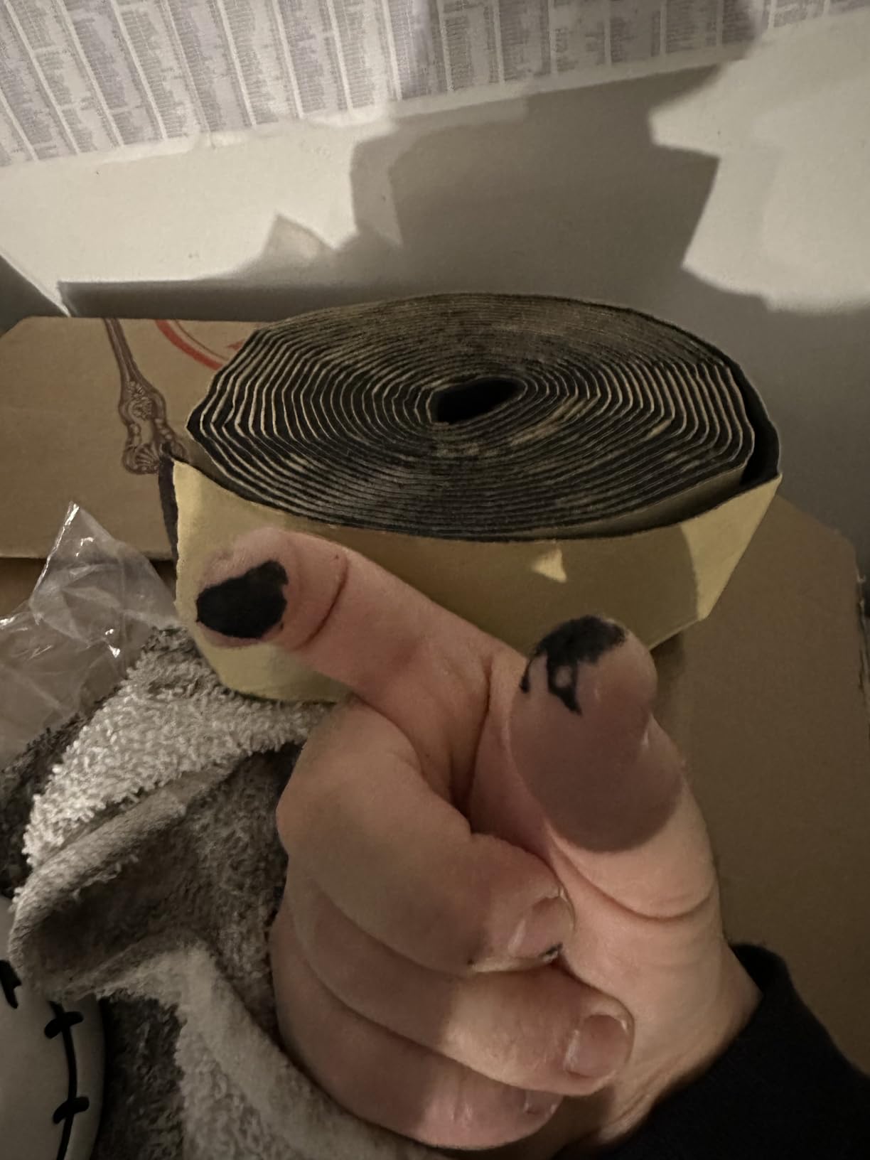 QWORK Pipe Wrap Insulation, Waterproof Foam Insulation Tape Adhesive for Hot or Cold Pipes, 33 Ft x 2 Inch Wide x 1/8 Inch Thick customer photo 2