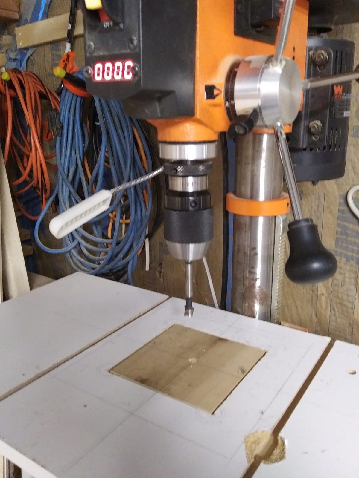 WEN DPA131H Heavy Duty JT33 Keyless Drill Press Chuck with 1/64 to 1/2-Inch Capacity customer photo 1