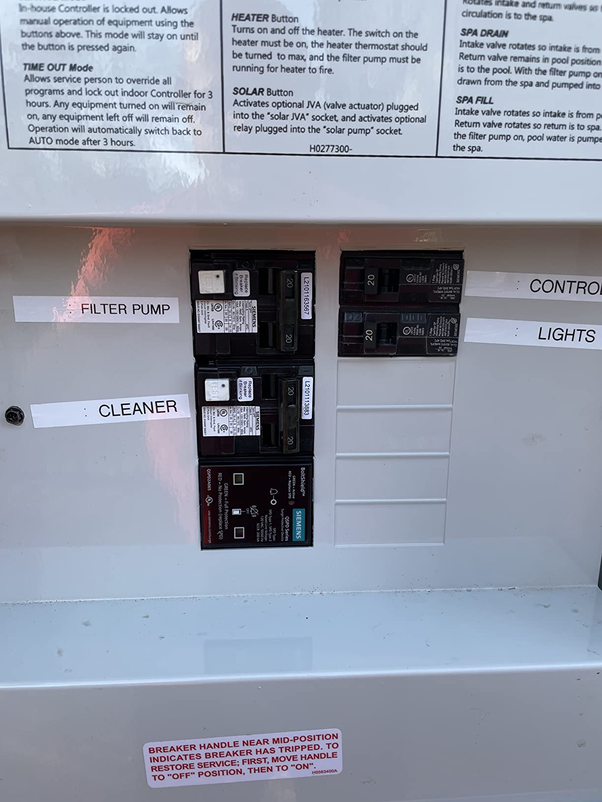 SIEMENS BOLTSHIELD Plug-in Surge Protection Device 2-Pole 65kA 120/240V, 1 Phase, 3W customer photo 1