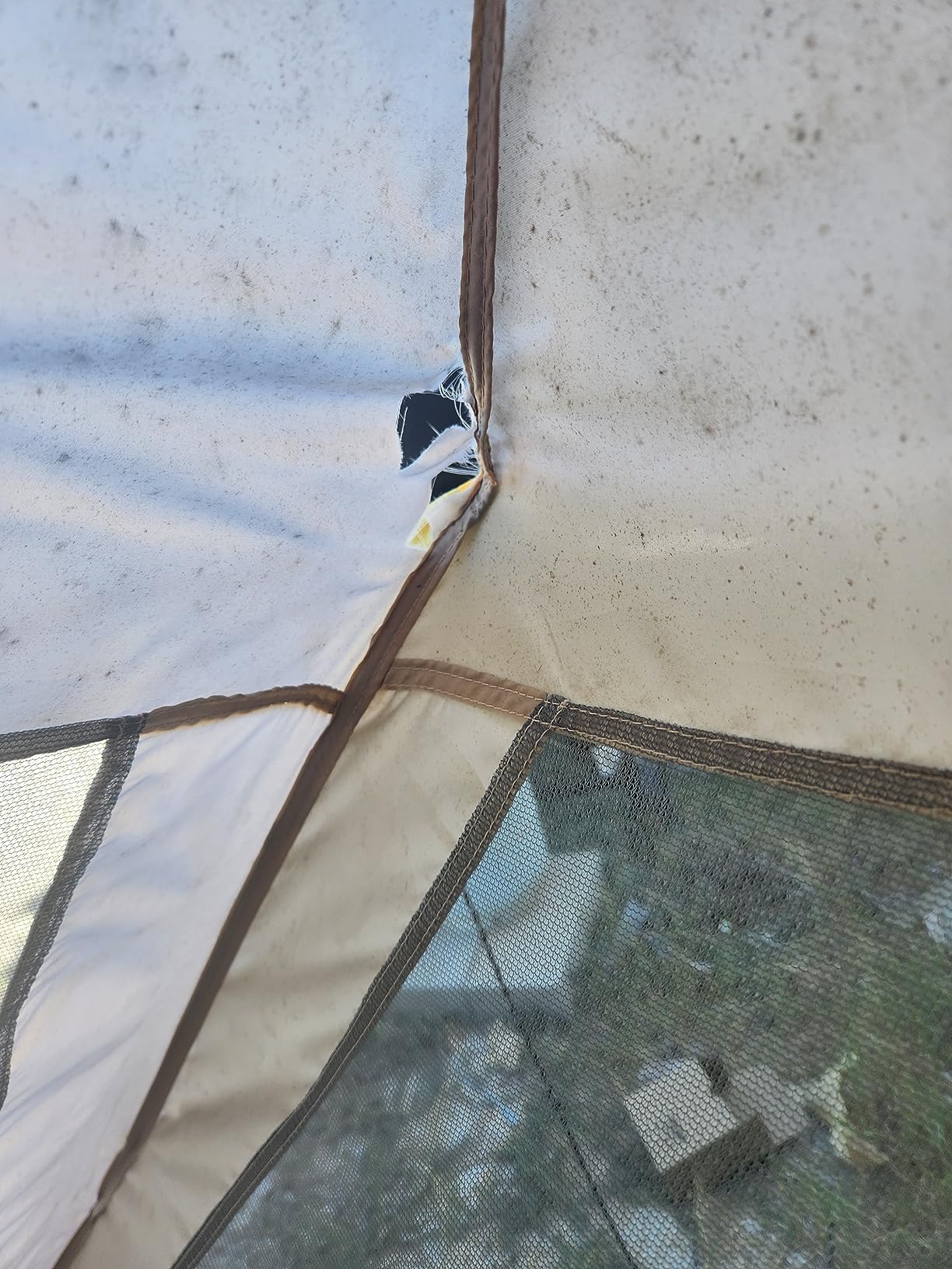 CAMPROS CP Screen House Tent 13 x 13 Ft Screened Mesh Net Wall Canopy customer photo 2