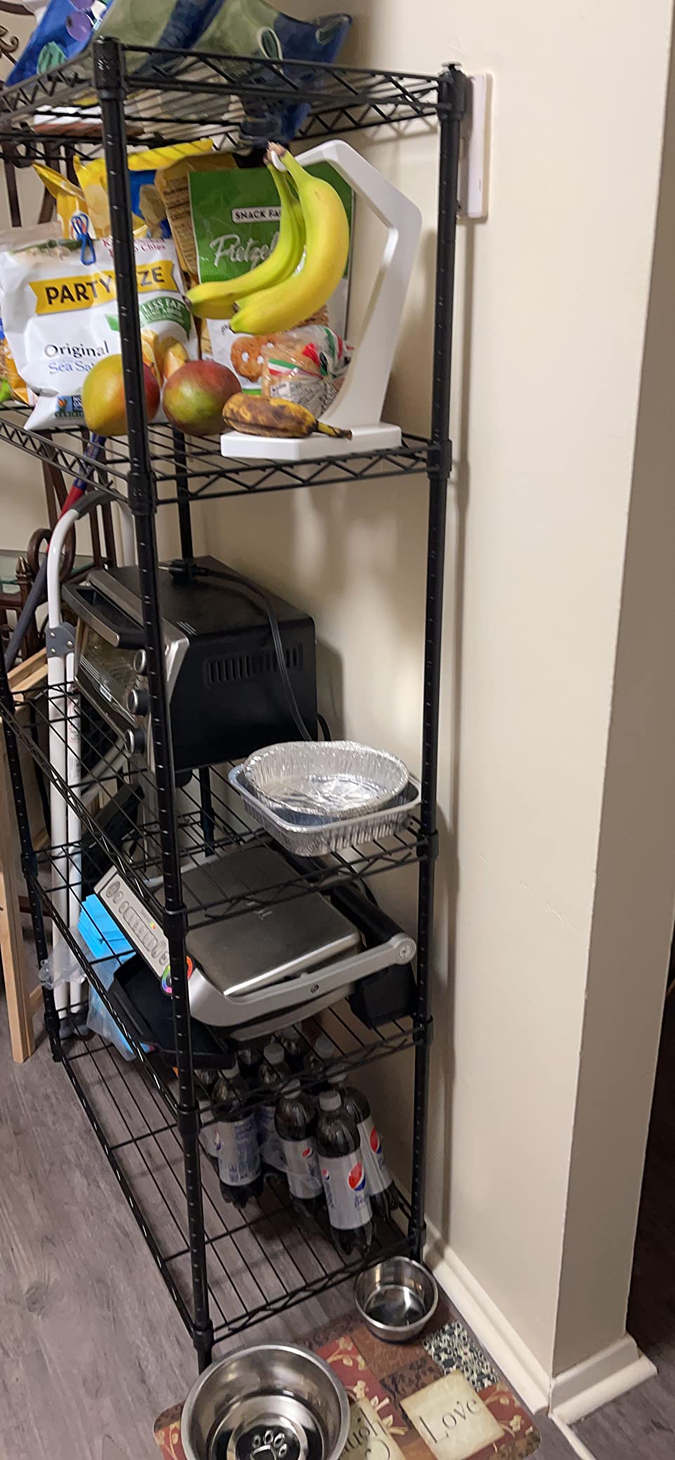 5-Tier Steel Wire Shelving, 30