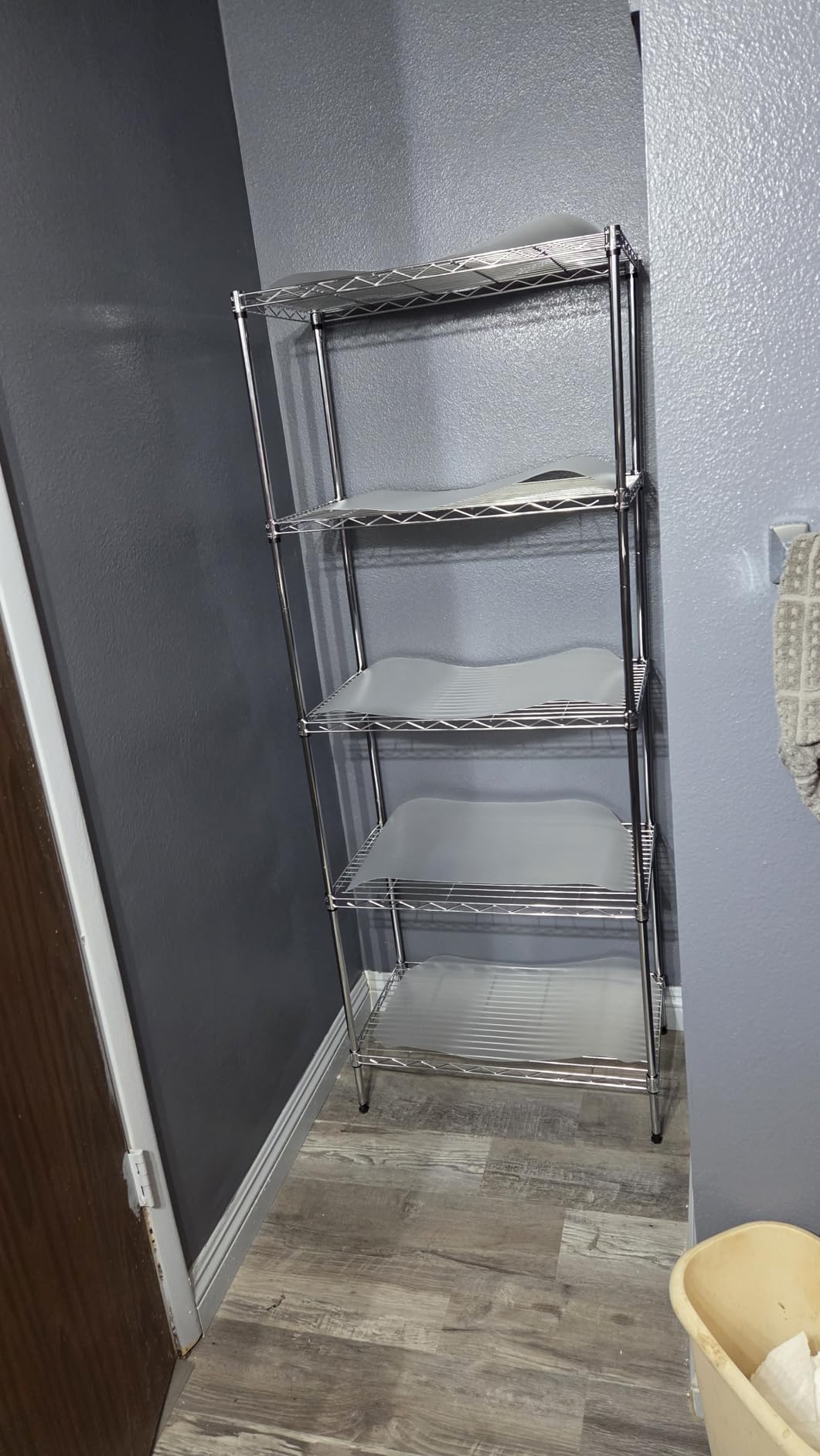 5-Tier Steel Wire Shelving, 30