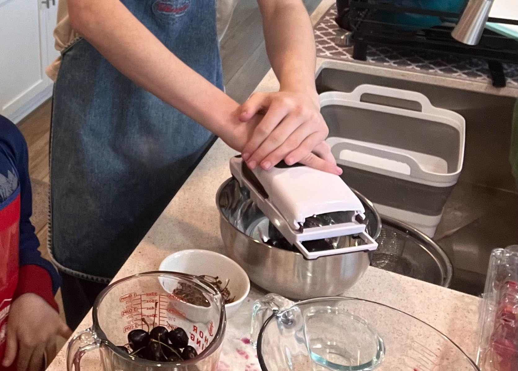 OXO Good Grips Quick Release Multi Cherry Pitter customer photo 1