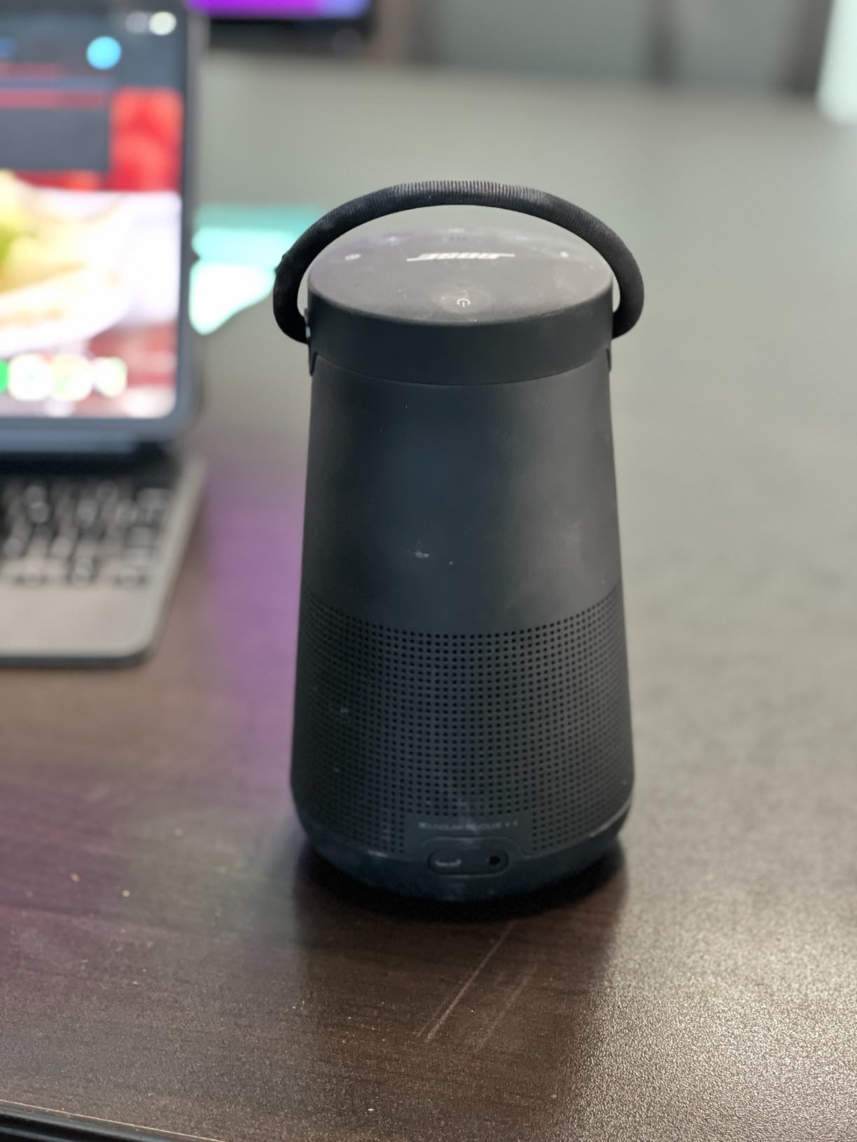 Bose SoundLink Revolve+ (Series II) Bluetooth Speaker, Portable Speaker with Microphone, Wireless and Water Resistant with 360 Degree Sound, Long Lasting Battery and Handle, Silver customer photo 2