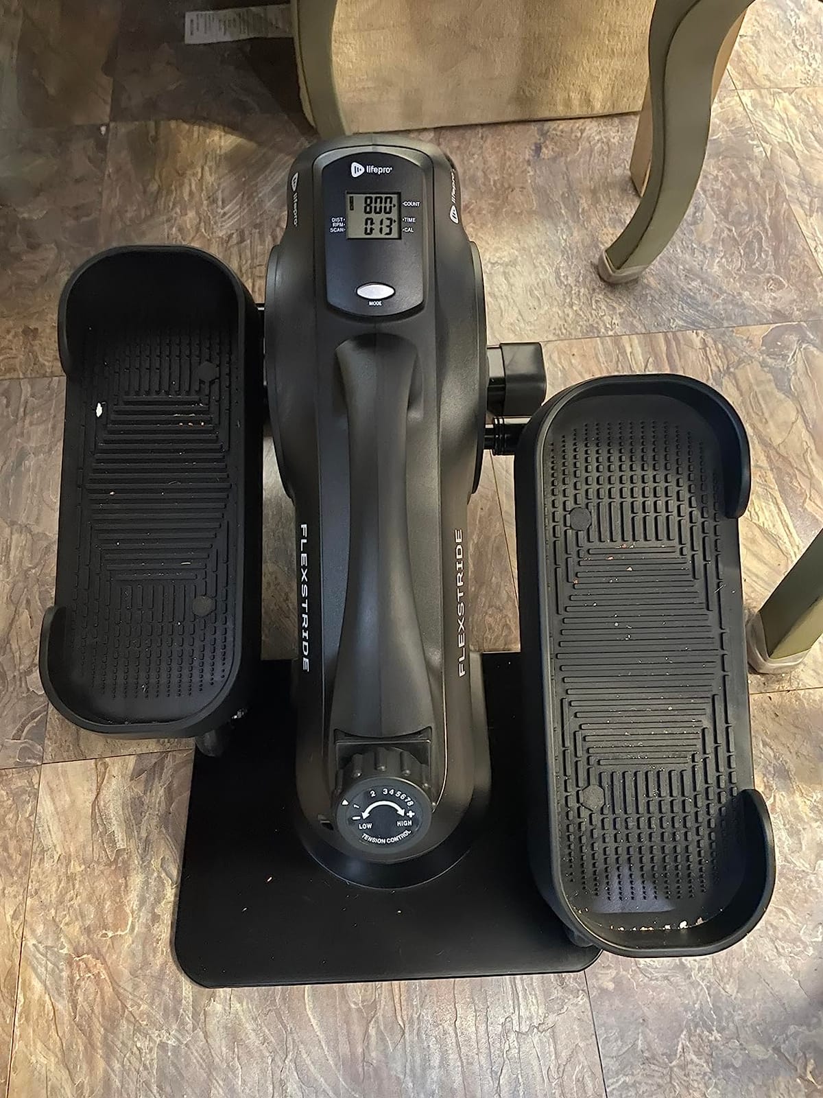 Lifepro Flexstride Under Desk Elliptical with Red Light Therapy Option customer photo 1