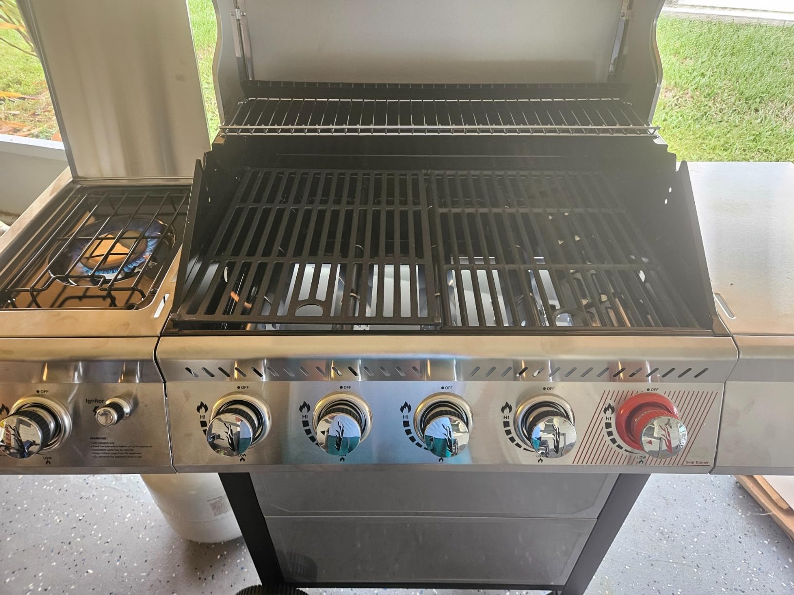 Royal Gourmet GA5401T 5-Burner BBQ Propane Gas Grill with Side Burner customer photo 1