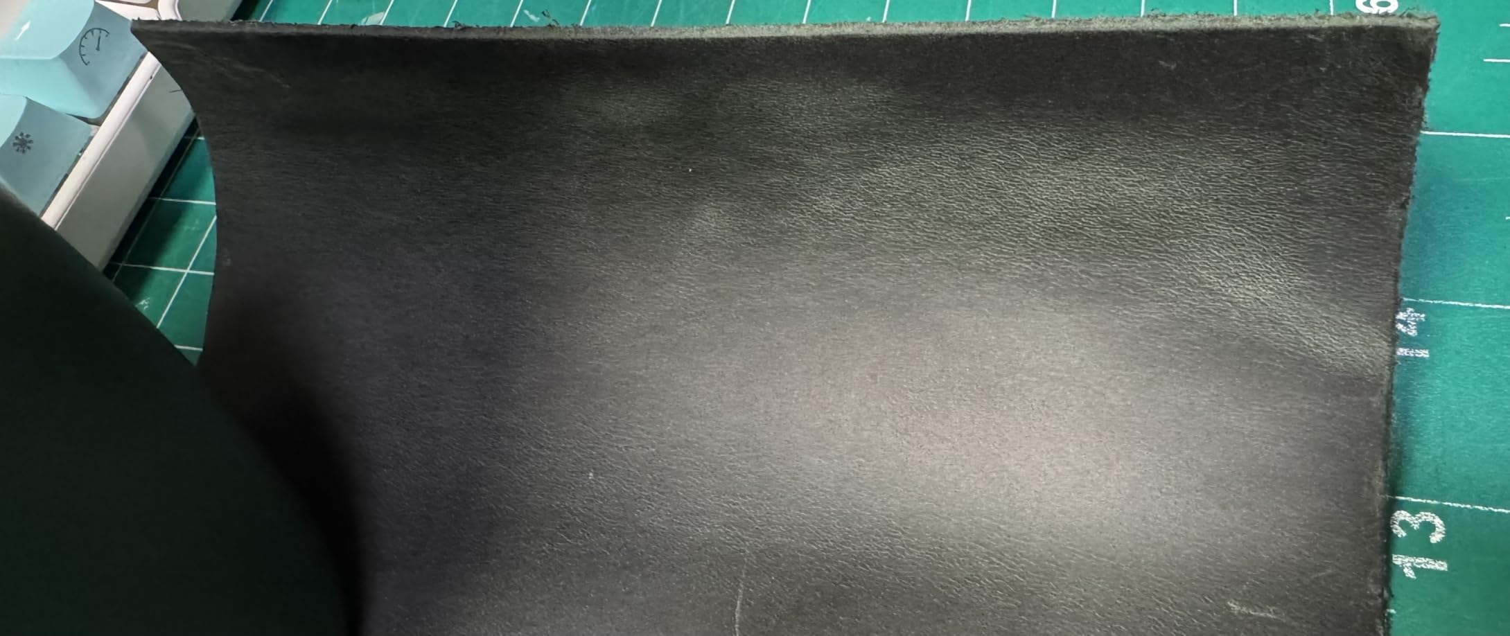Real Leather Tooling Sheet for Crafting Tools, Wallets - Thick Crazy Horse Material - Not Faux (Red, 6
