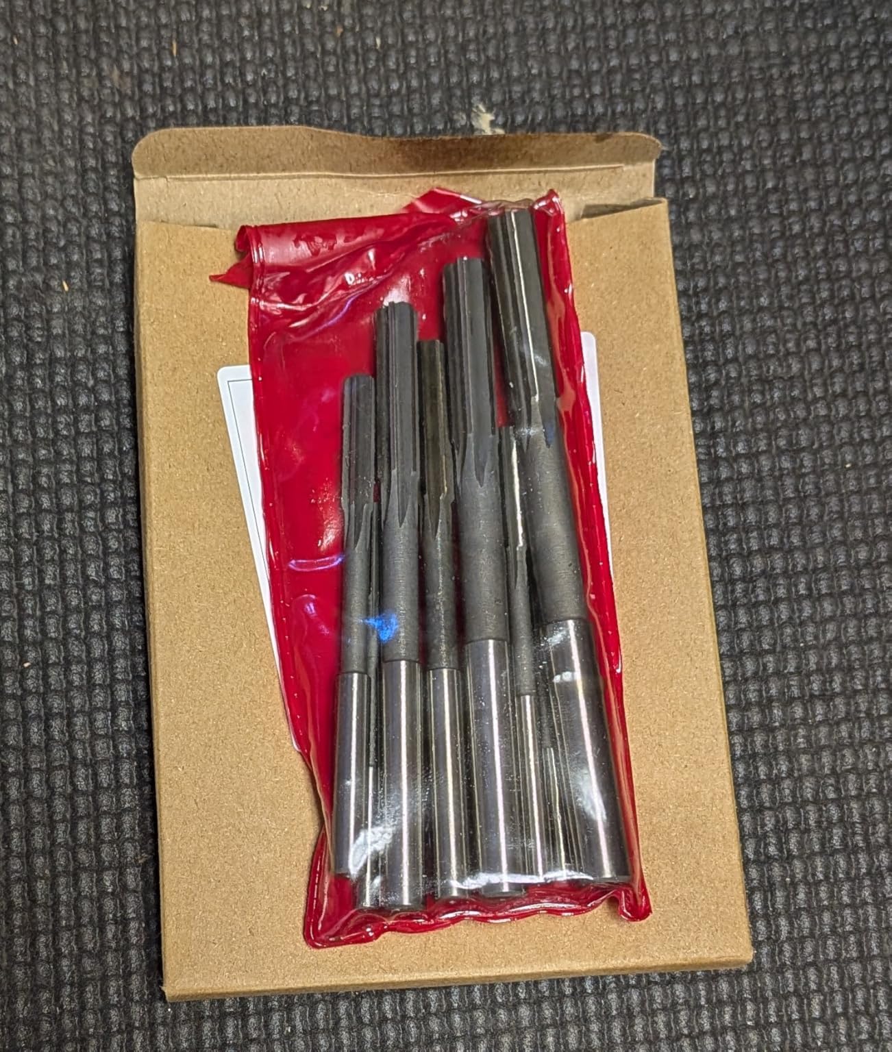 uxcell Chucking Reamer Set Lathe Machine Reamer Straight Flute Milling Cutter High Speed Steel H8 Tolerance (2mm 3mm 4mm 5mm 6mm 7mm 8mm 9mm 10mm) 9pcs customer photo 2