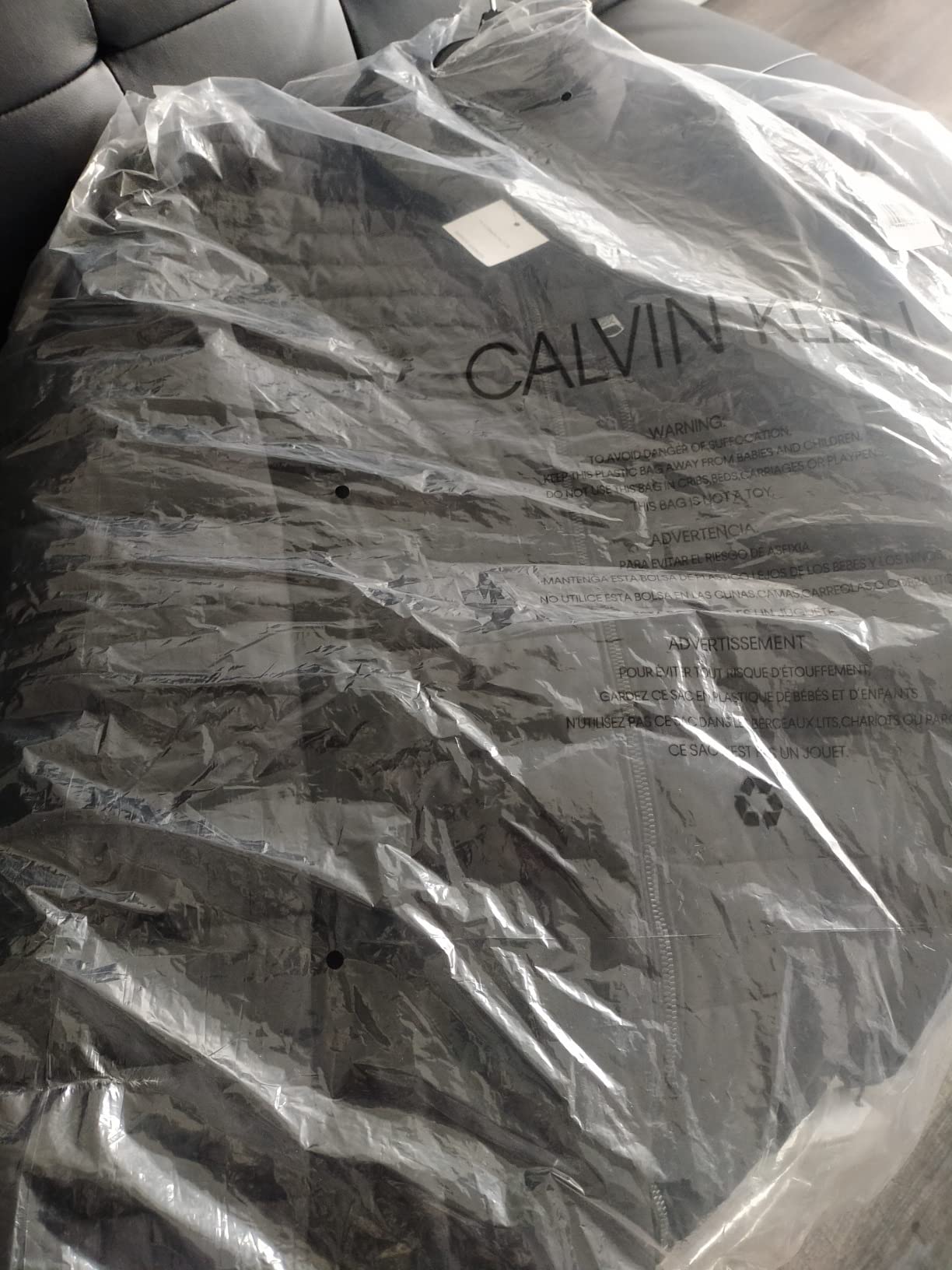 Calvin Klein Men's Full Zip Down Puffer Coat customer photo 1
