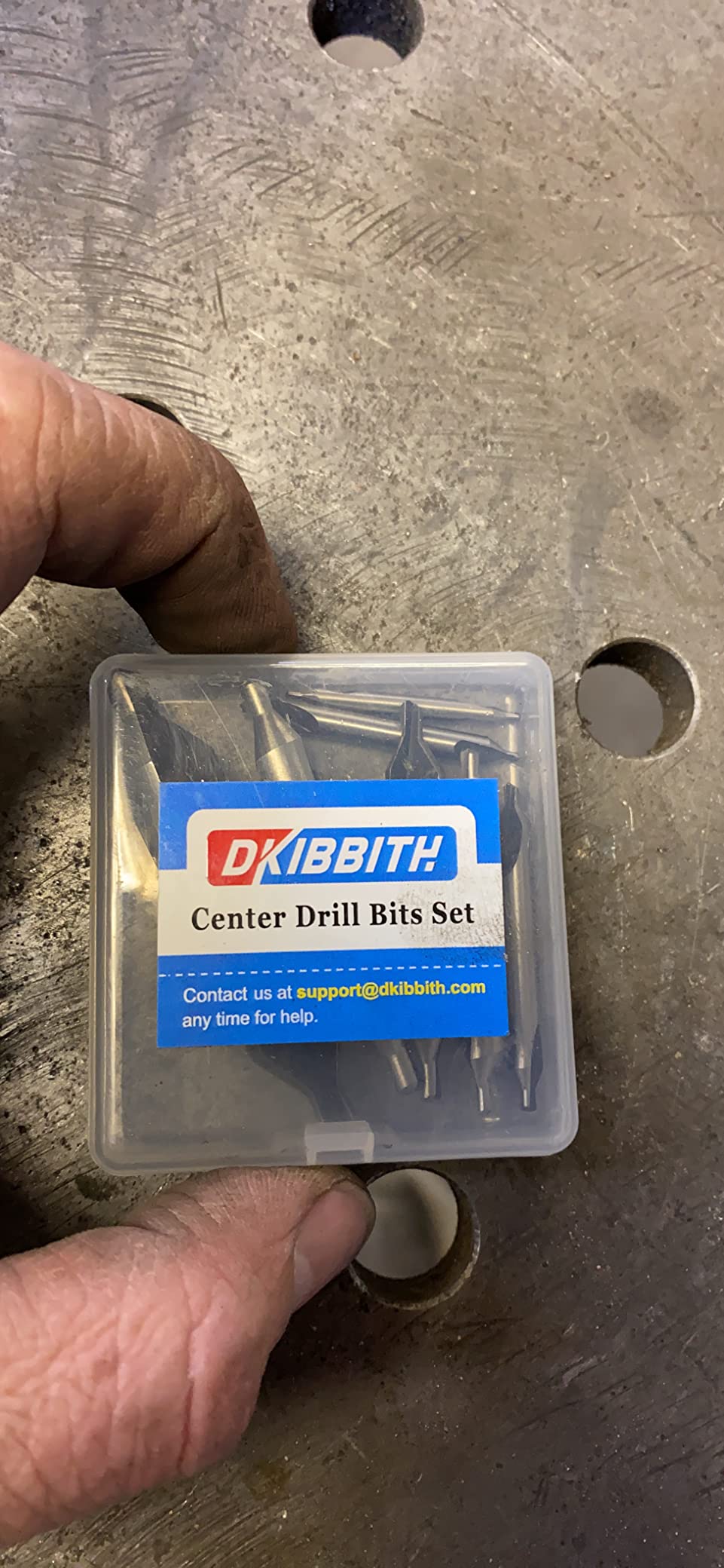 7 Pieces Center Drill Bits Set, M2 High Speed Steel 60-Degree Angle Center Drill Bits Kit Countersink Tools for Lathe Metalworking Size 1.0 1.5 2.0 2.5 3.0 4.0 5.0 customer photo 2