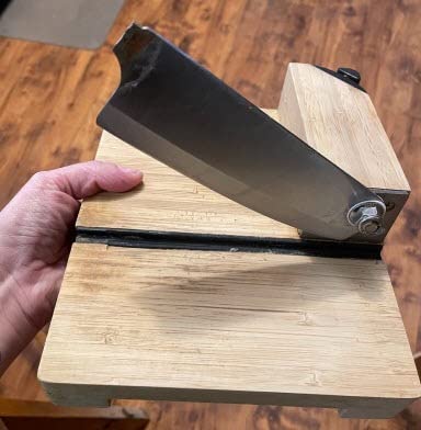 Moongiantgo Small Biltong Jerky Slicer Detachable Stainless Steel Knife customer photo 1
