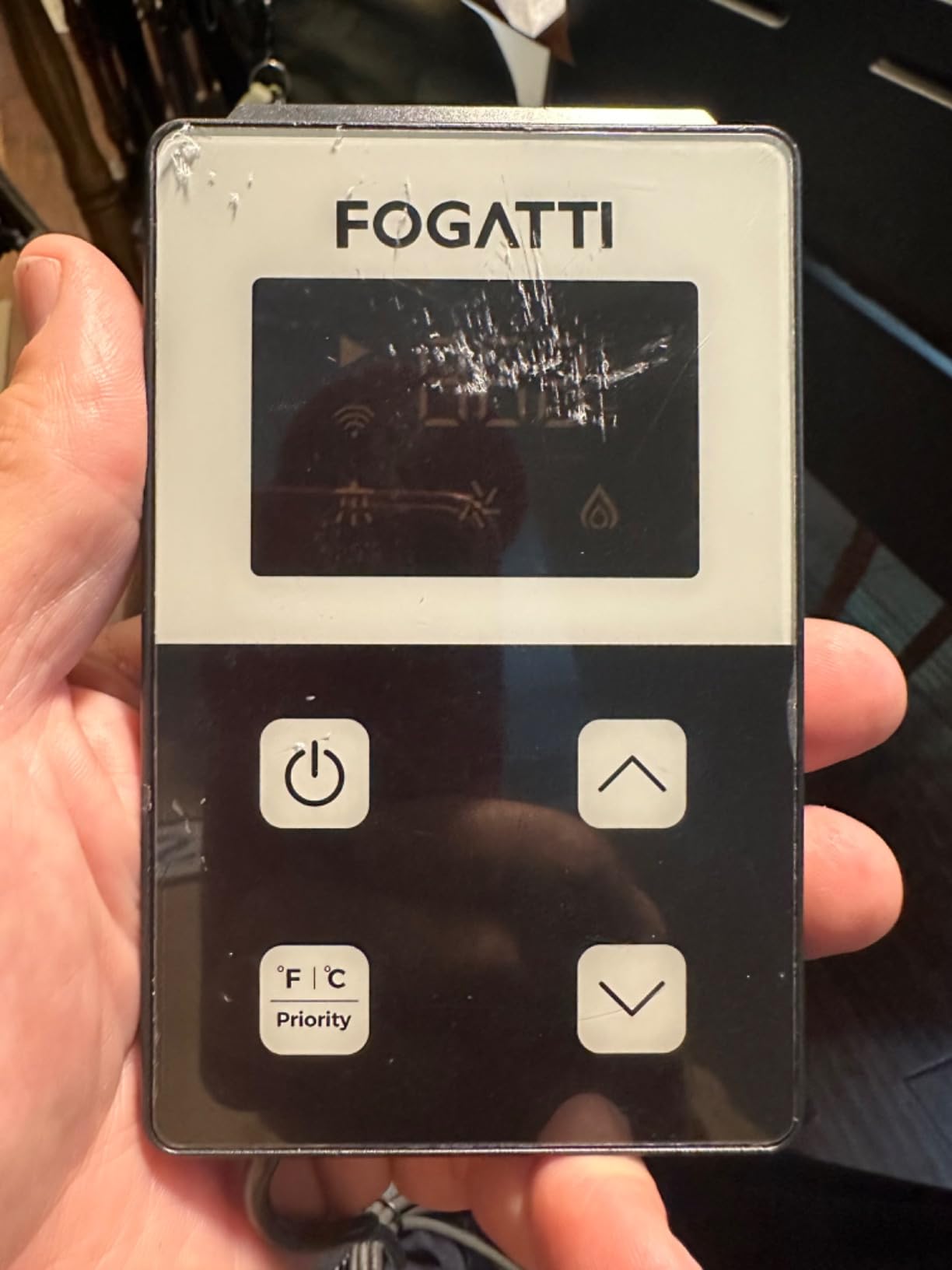 FOGATTI InstaShower 8 Plus RV Tankless Water Heater, Propane, 12V DC customer photo 2