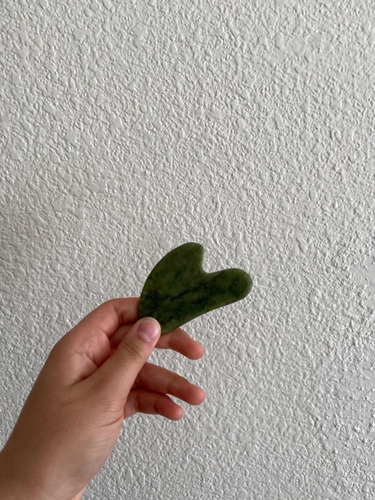 BAIMEI IcyMe Natural Jade Gua Sha Facial Tool-Green customer photo 1