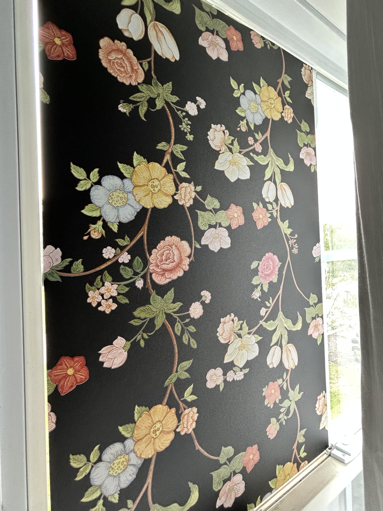 Kromapolis Privacy Window Film, Stained Glass Decorative, 17.5″ x 78.7″ customer photo 2