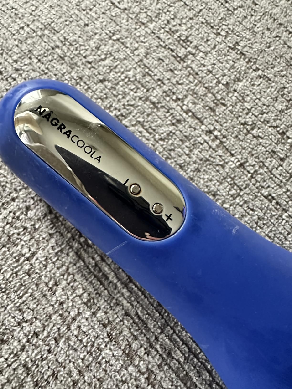 NågraCoola CLIE Facial Cleansing Brush, Waterproof and Rechargeable Face Scrub Brush for Men & Women, Cleansing, Exfoliating and Massaging, Electric Face Scrubber - Blue customer photo 1